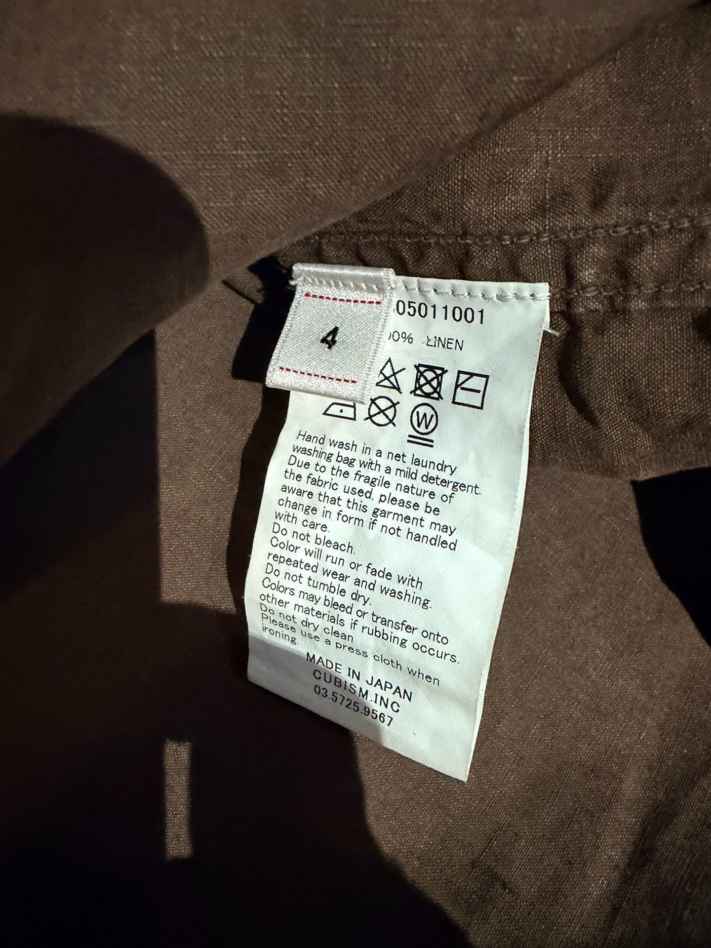 Visvim 23SS Crosby S/S Shirt — back