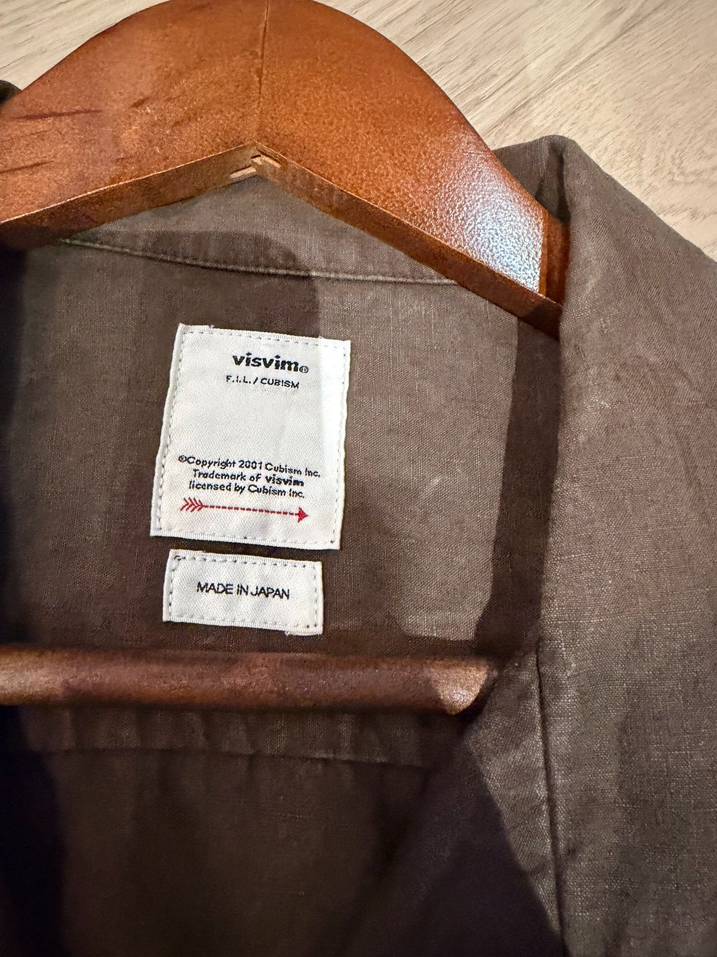 Visvim 23SS Crosby S/S Shirt — detail