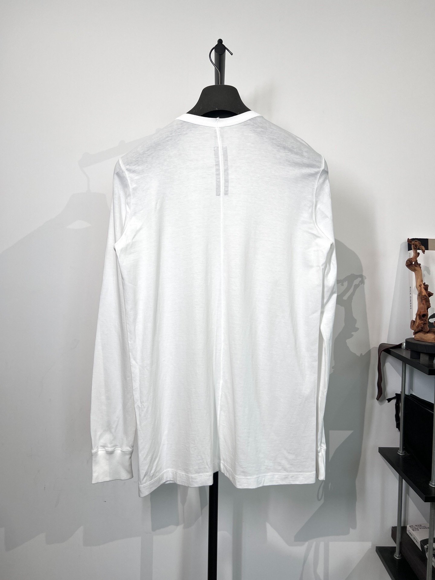 Rick Owens Iron Ring Long Sleeve Top — front