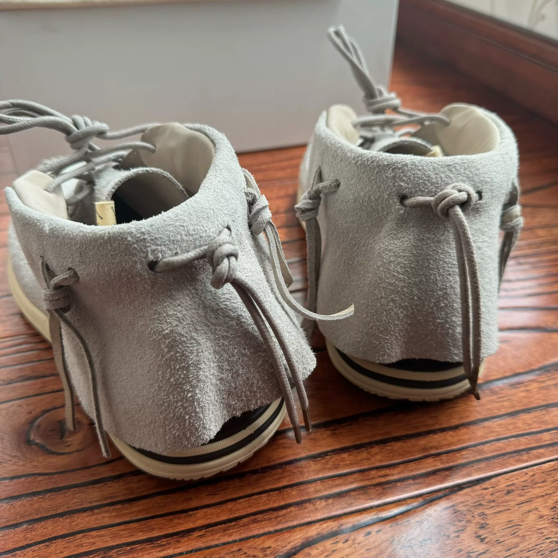 Visvim 23ss FBT Lhamo Folk Casual Shoes — label
