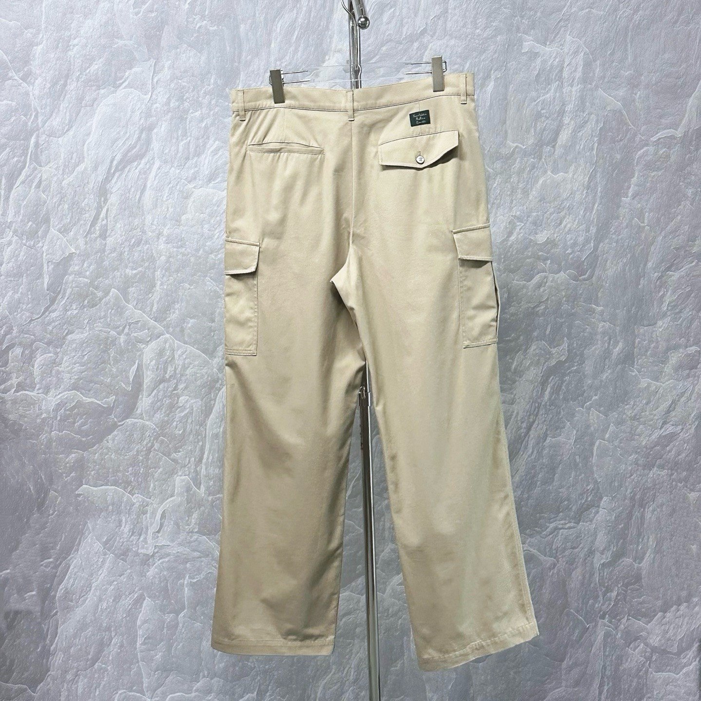 Louis Vuitton SS26 3D Embroidered Cargo Pants — back