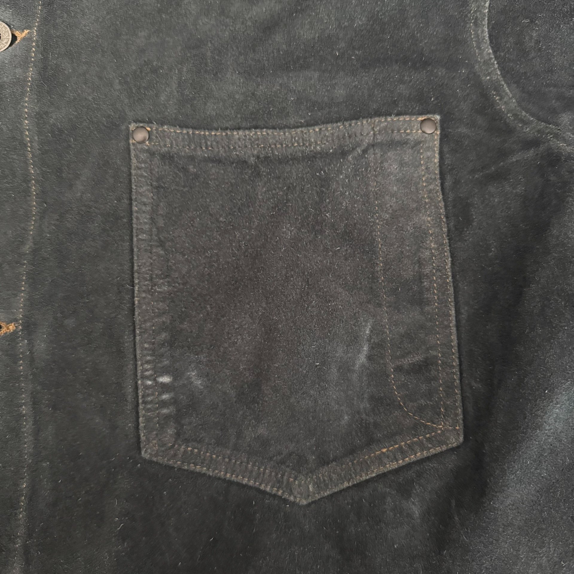 Ralph Lauren RRL Indigo Engineer Jacket — back