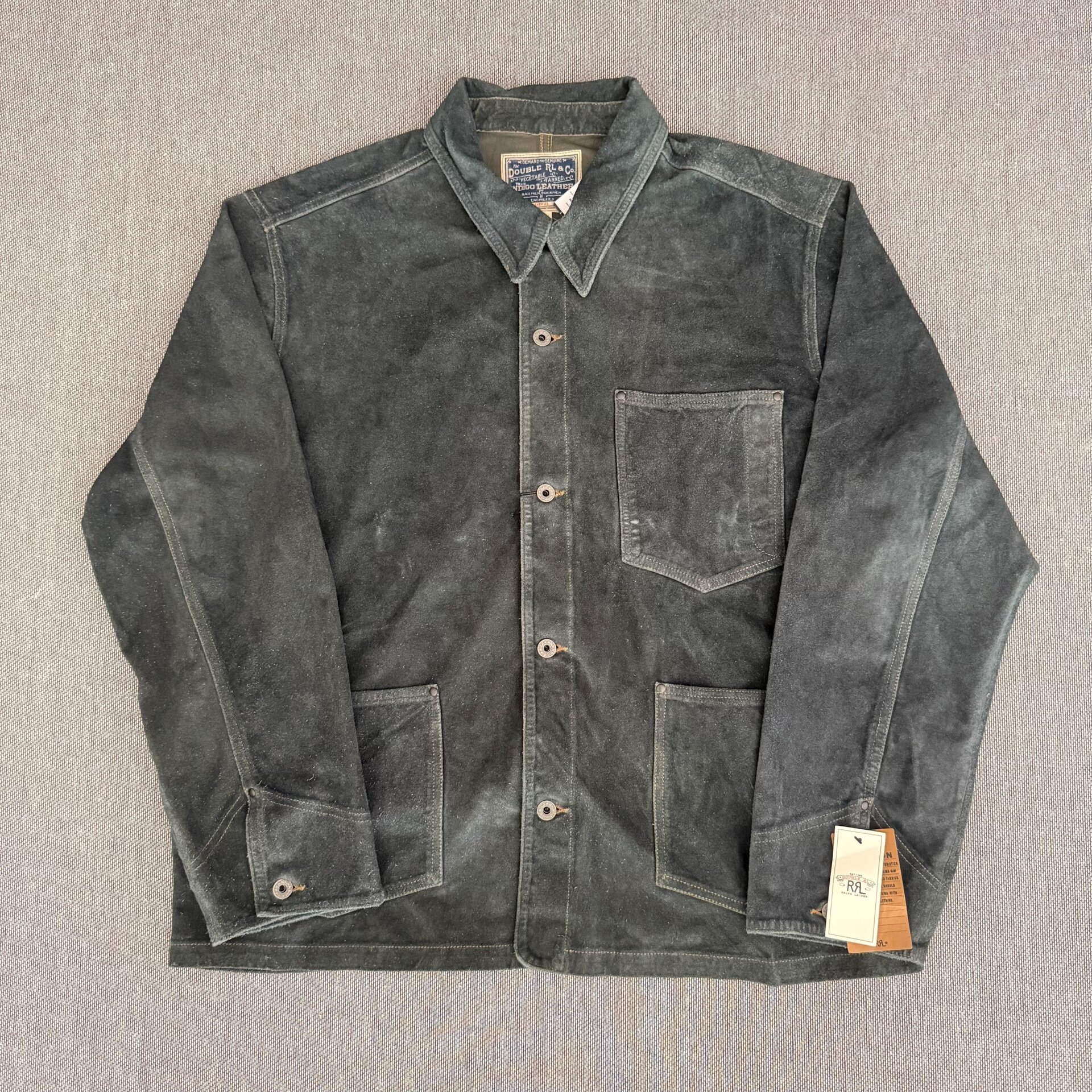 Ralph Lauren RRL Indigo Engineer Jacket