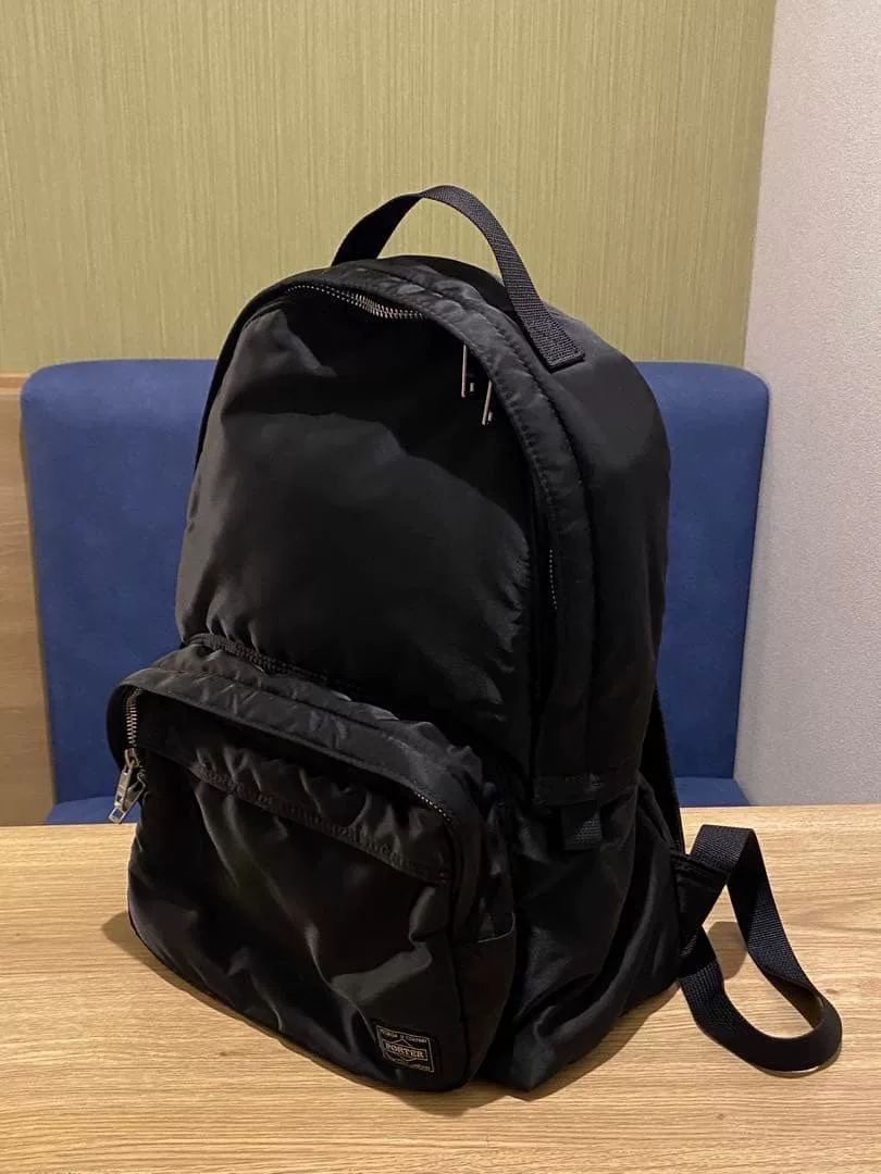 Porter Tanker Black Backpack