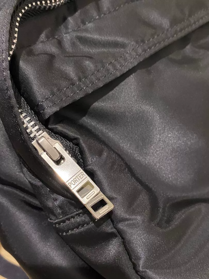 Porter Tanker Black Backpack — front