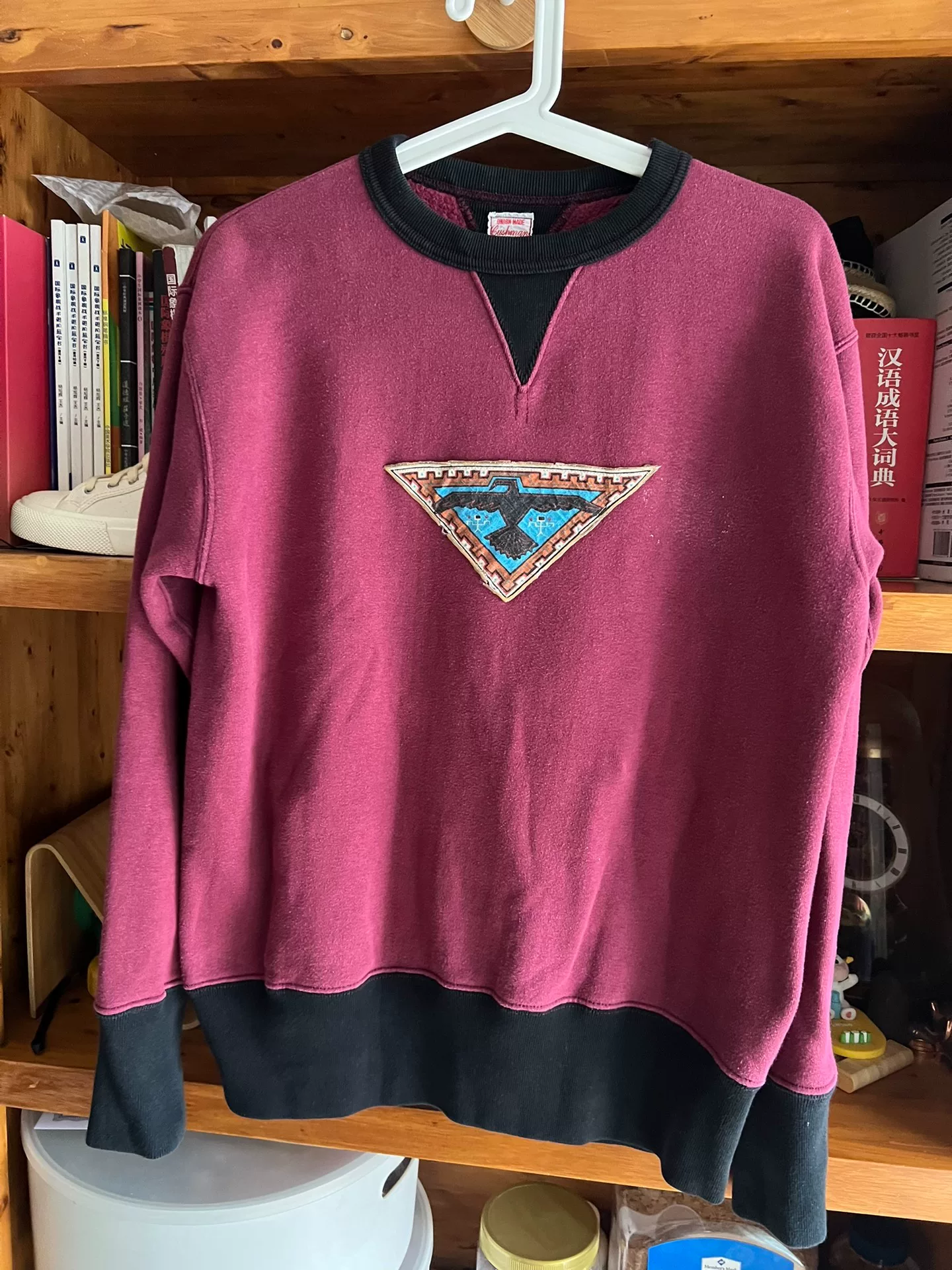 Cushman Vintage Limited Fleece Sweatshirt — detail