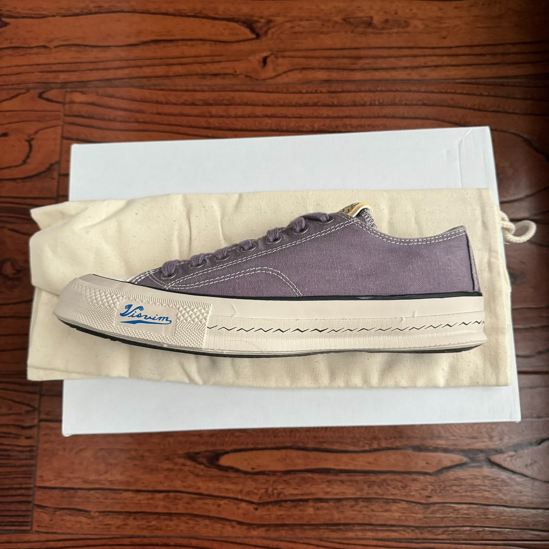 Visvim 24ss SKAGWAY LO CANVAS Sneakers — detail