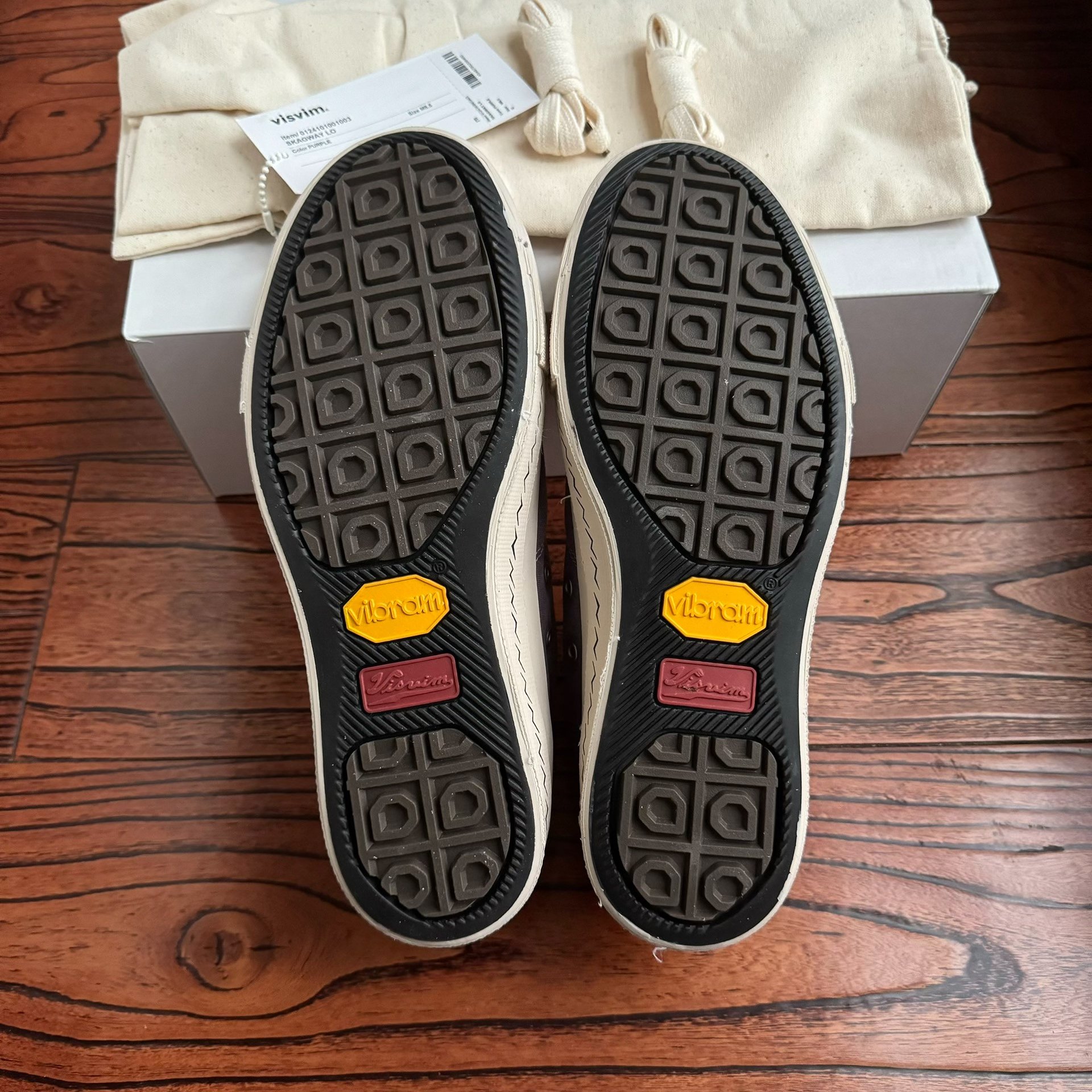 Visvim 24ss SKAGWAY LO CANVAS Sneakers — label
