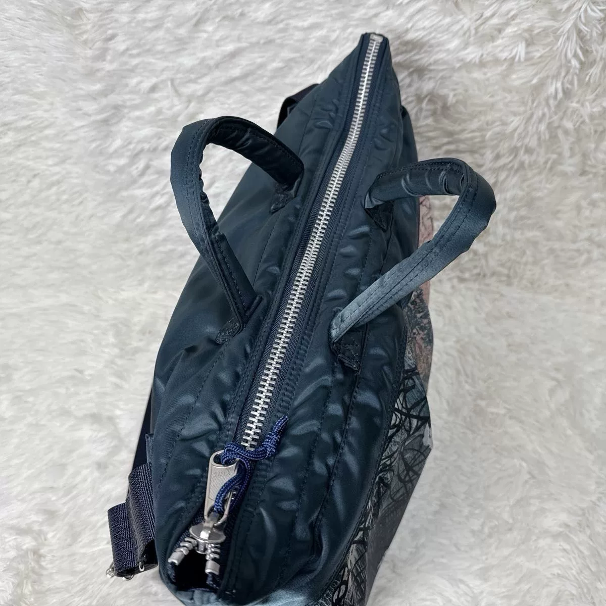 BAL x PORTER x Parla 2019AW Helmet Bag — label