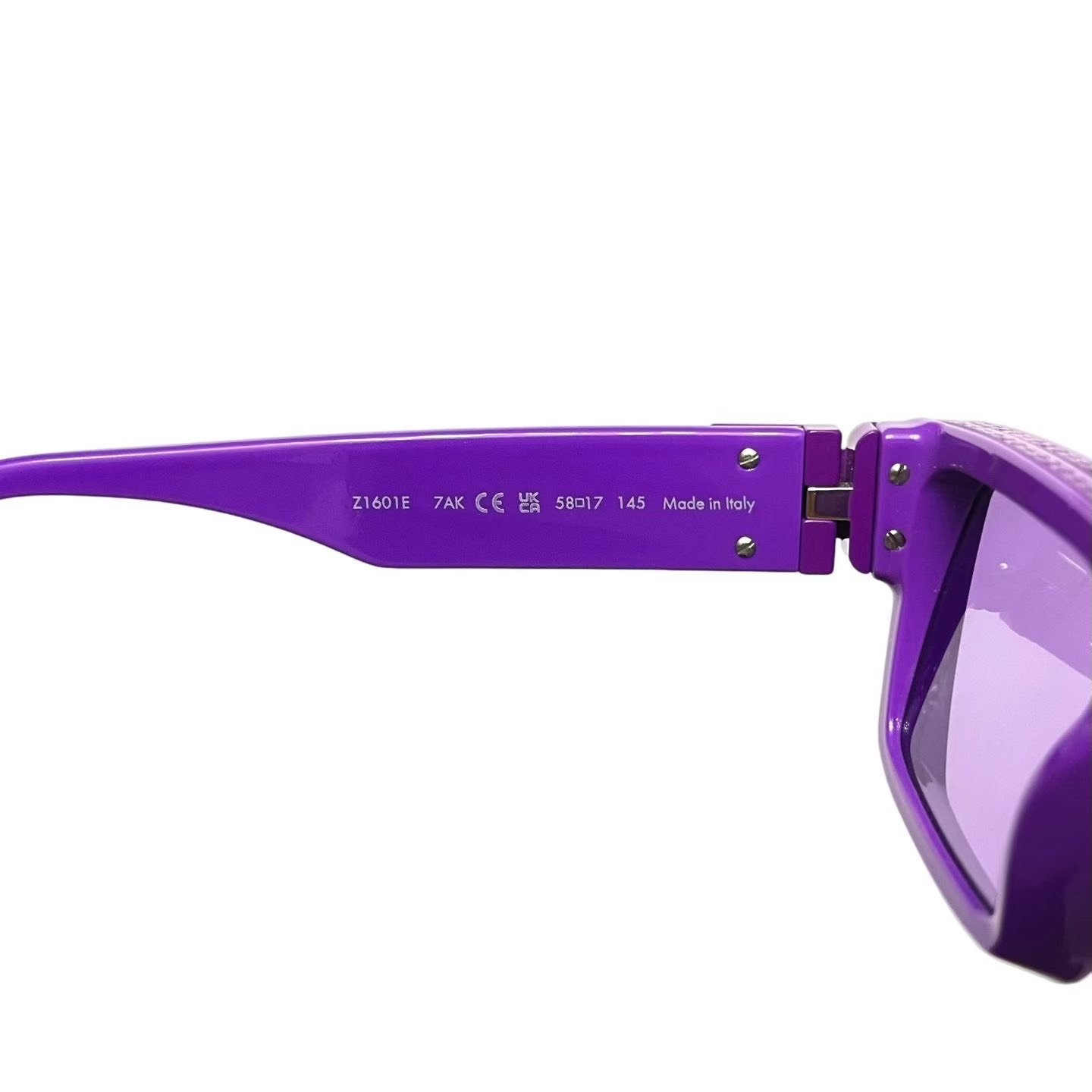 Louis Vuitton Purple Millionaire Sunglasses — label