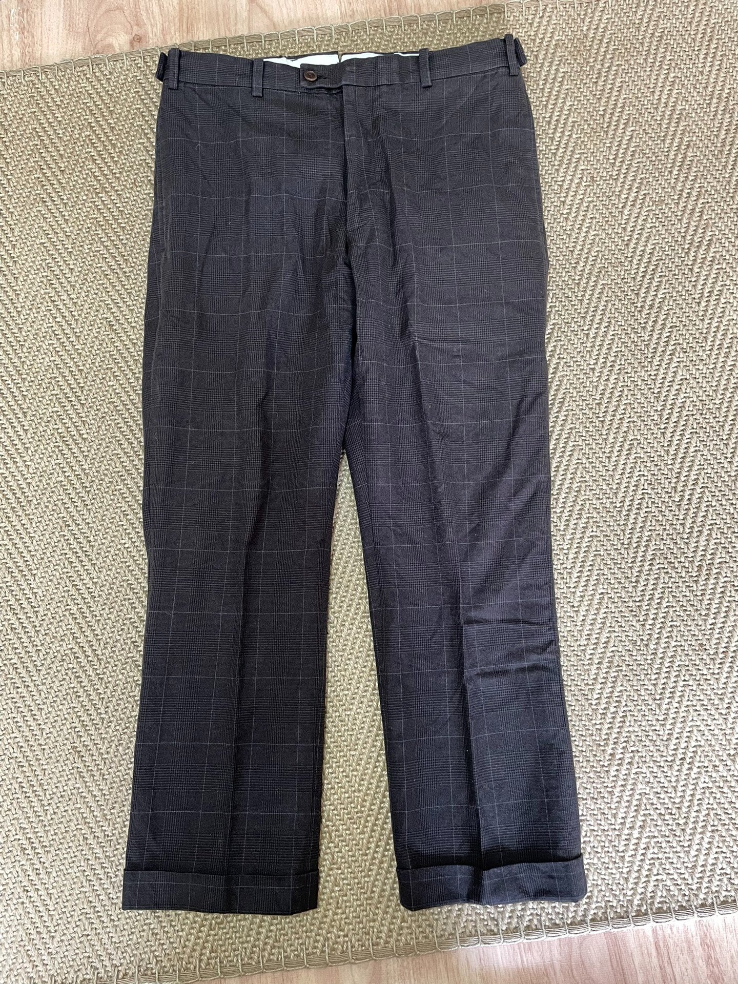 Visvim High Water Check Slacks — front