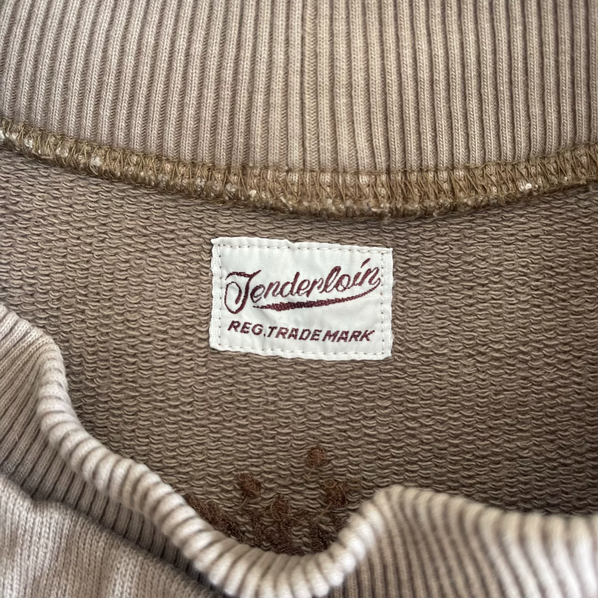 Tenderloin k7 Washed Sweatshirt — detail
