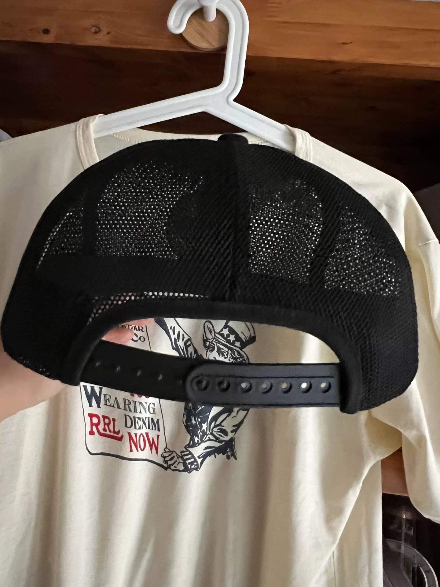 Mesh Trucker Baseball Cap Made Japan — back