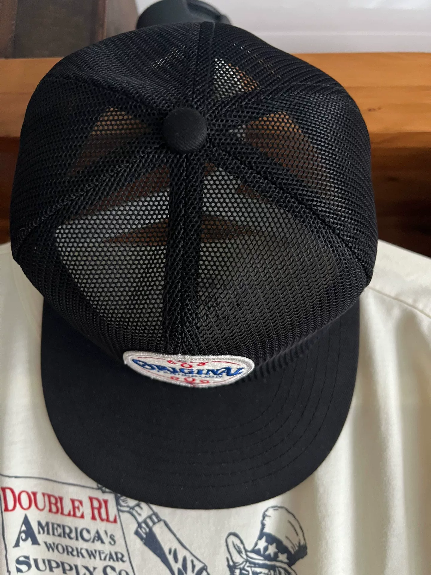 Mesh Trucker Baseball Cap Made Japan — front