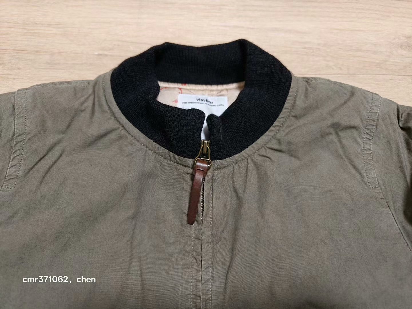 visvim 17SS Hartman Bomber Jacket — back