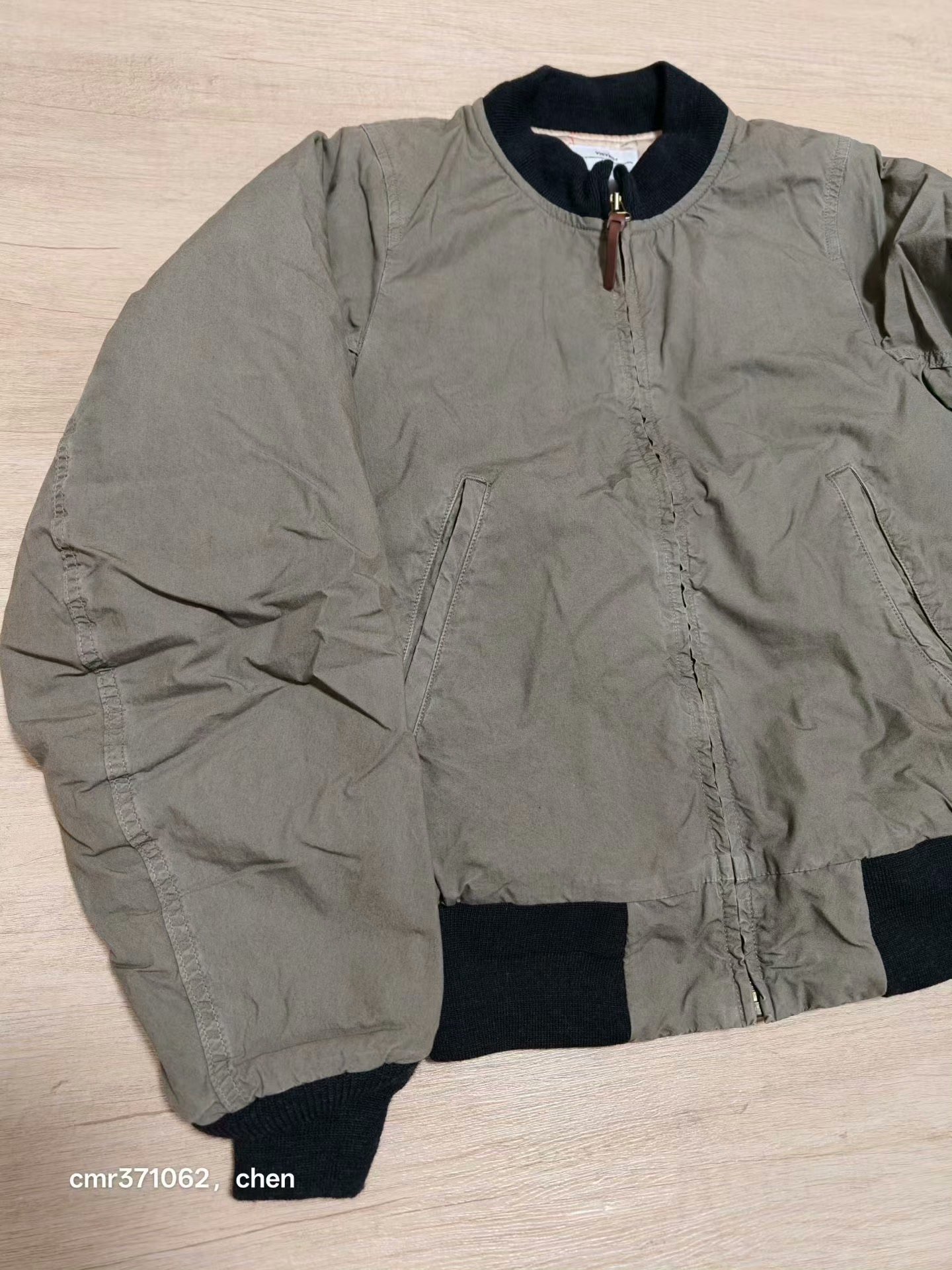 visvim 17SS Hartman Bomber Jacket — front