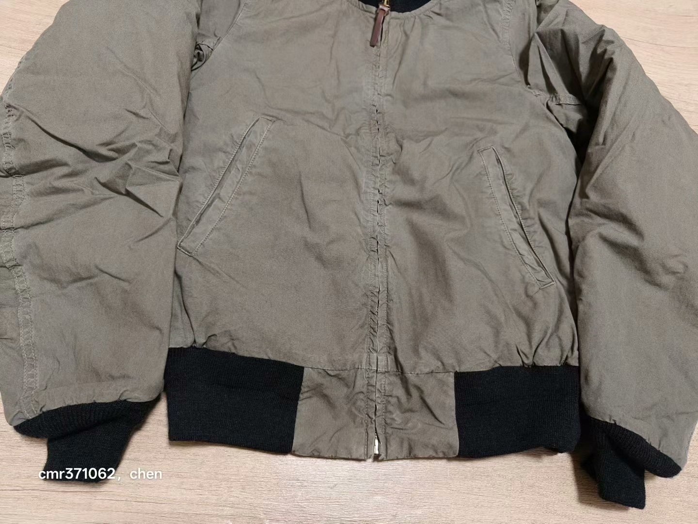 visvim 17SS Hartman Bomber Jacket — label
