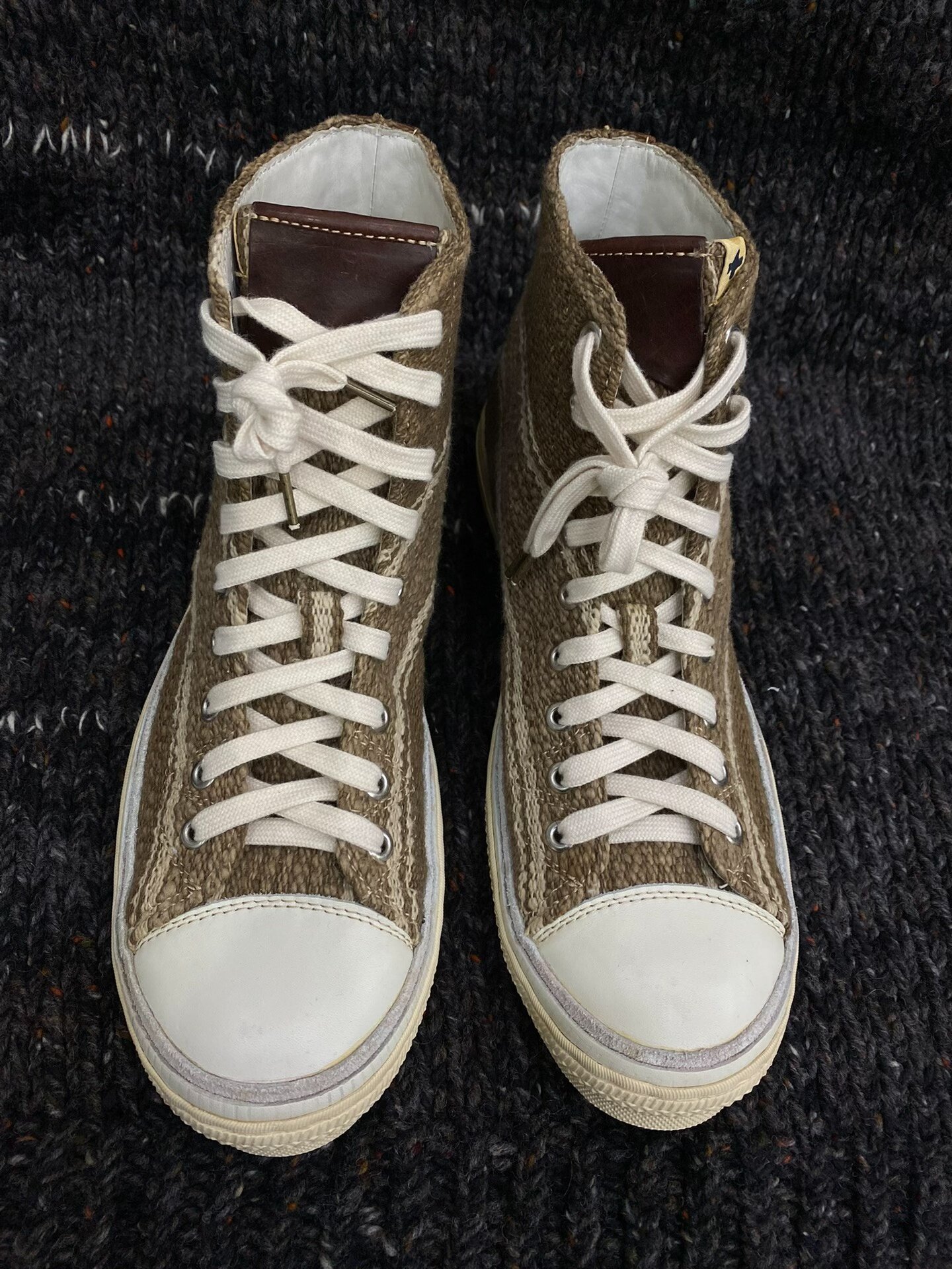 VISVIM 13SS Lauda Nature Dye Folk High-Top