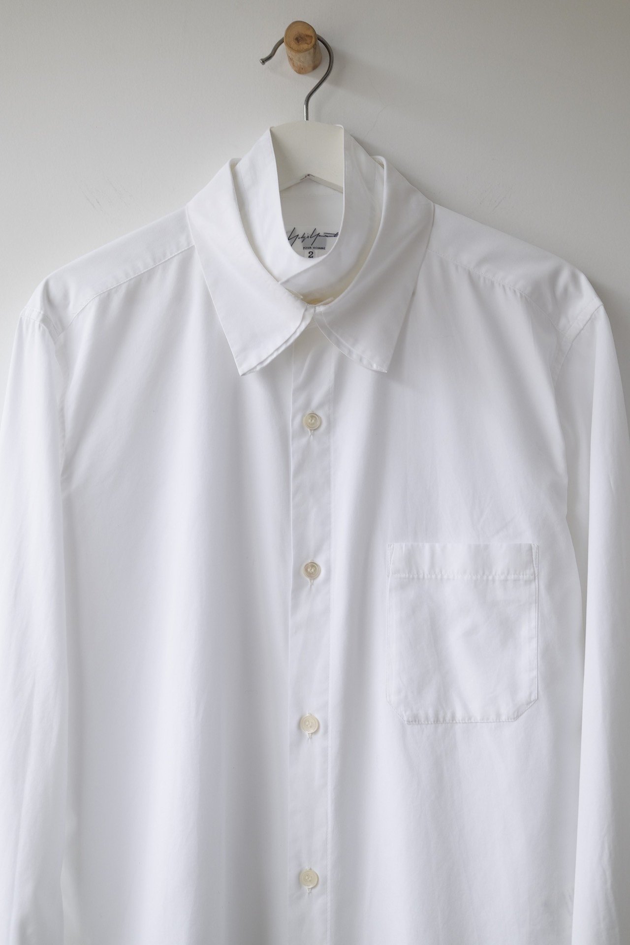 Yohji Yamamoto Pour Homme 11AW Multiple Collar Shirt — front