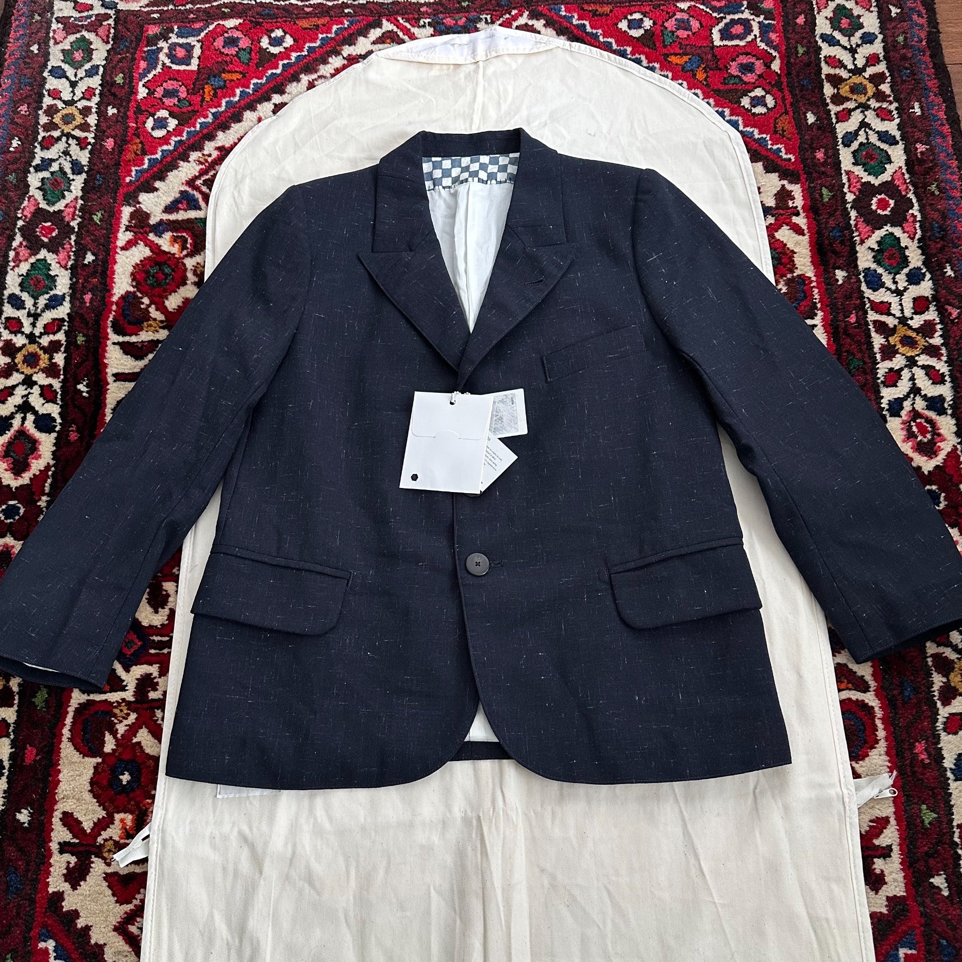 VISVIM 16SS GRANGER BLAZER VINTAGE NEP — front