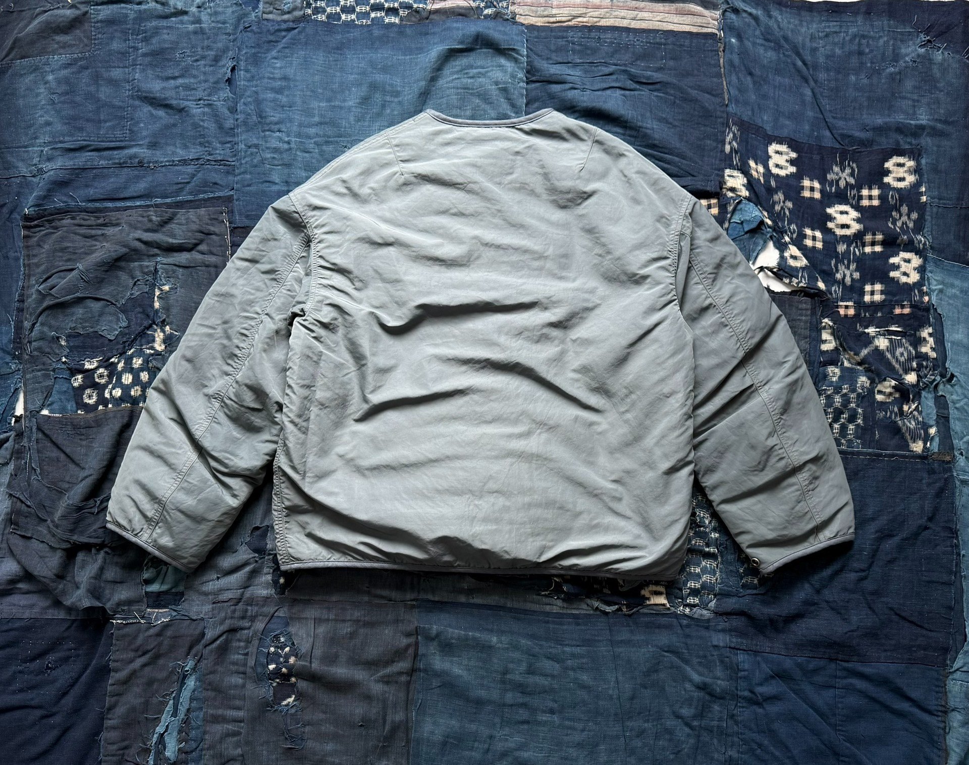 VISVIM 26SS SPOT IRIS LINER JKT — detail
