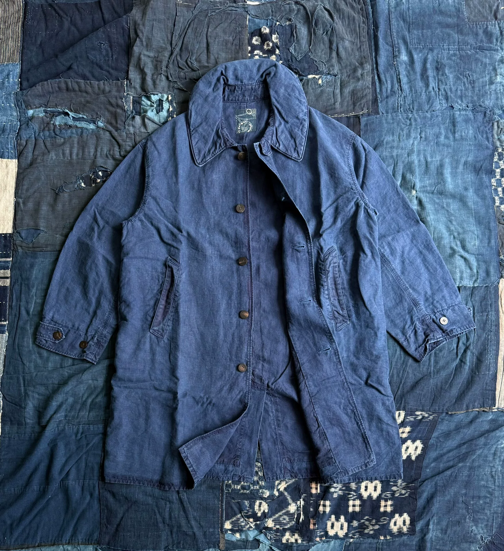VISVIM 25SS ICT BALMAT PARKA LINEN — detail
