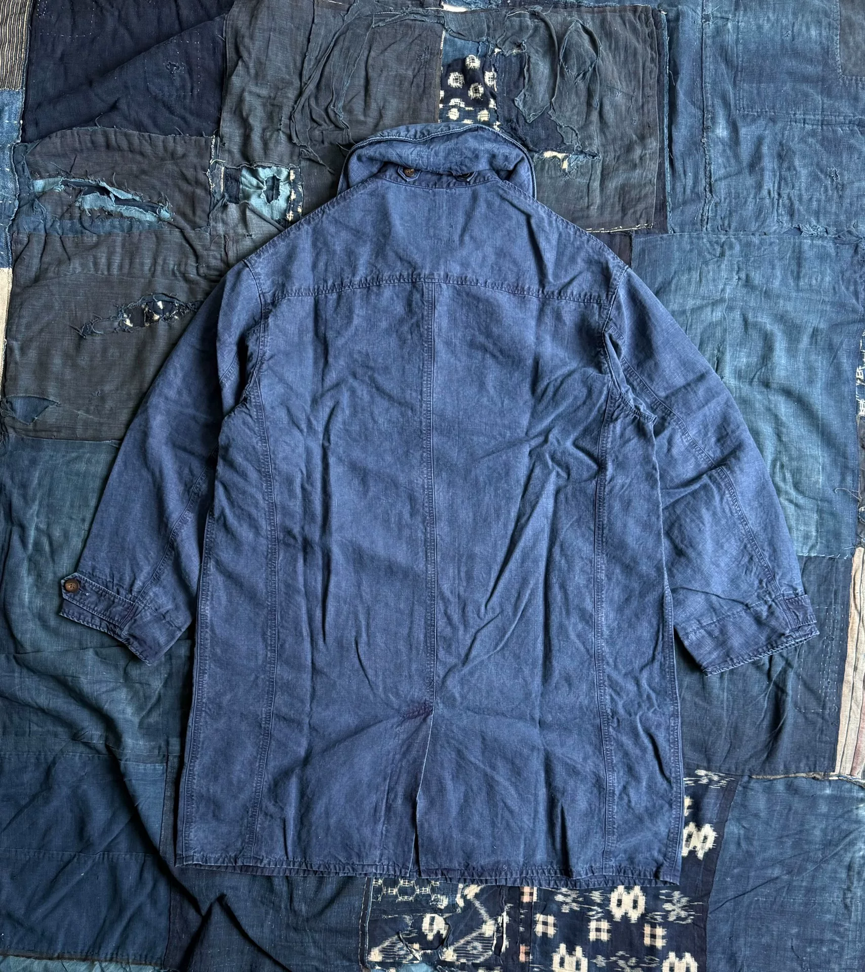 VISVIM 25SS ICT BALMAT PARKA LINEN — back