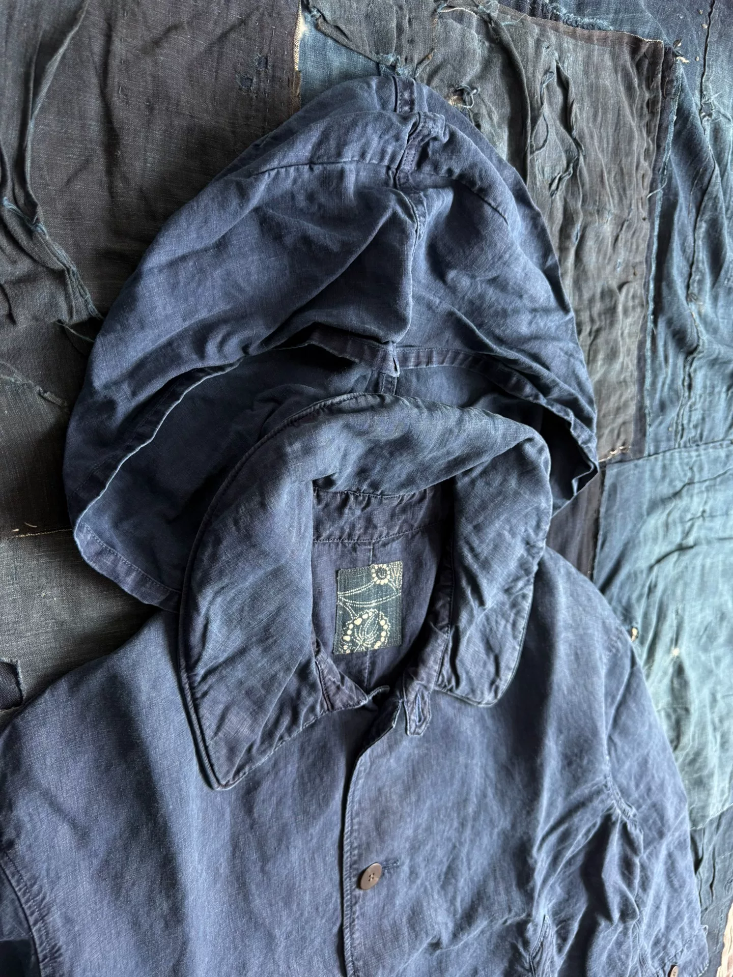 VISVIM 25SS ICT BALMAT PARKA LINEN — label