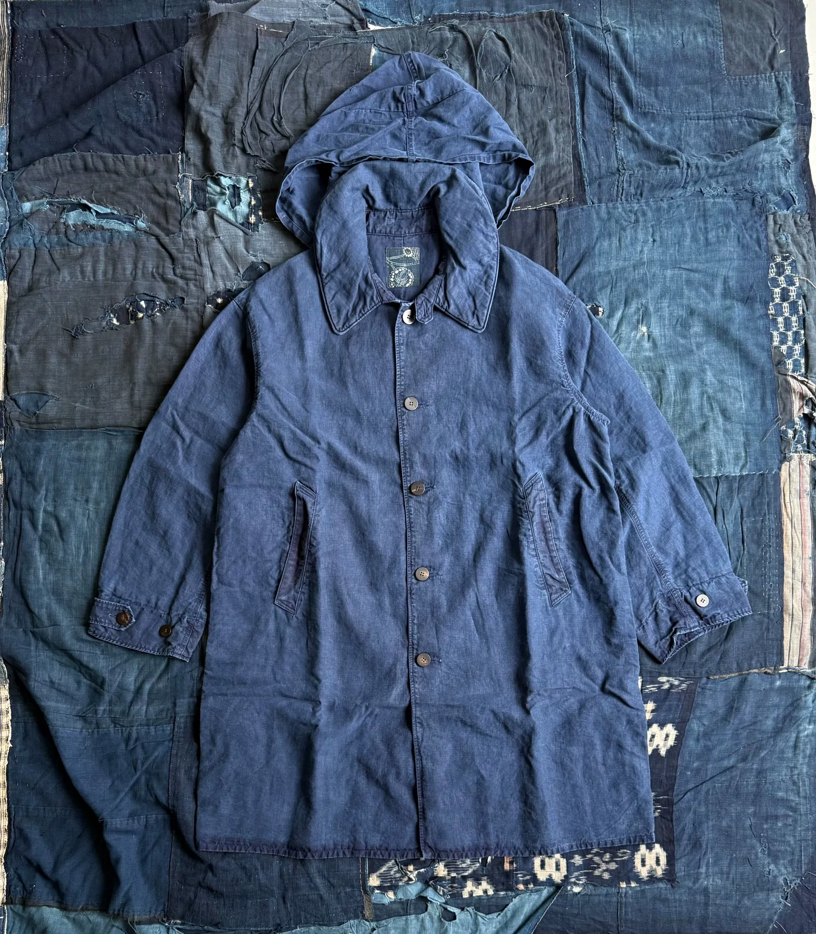 VISVIM 25SS ICT BALMAT PARKA LINEN — front
