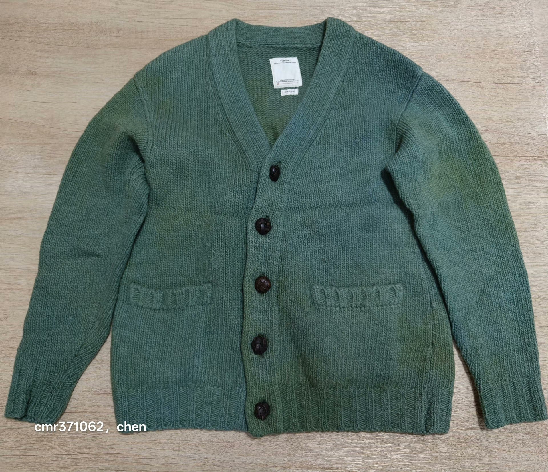 VISVIM 18AW SELMER LONG CARDIG