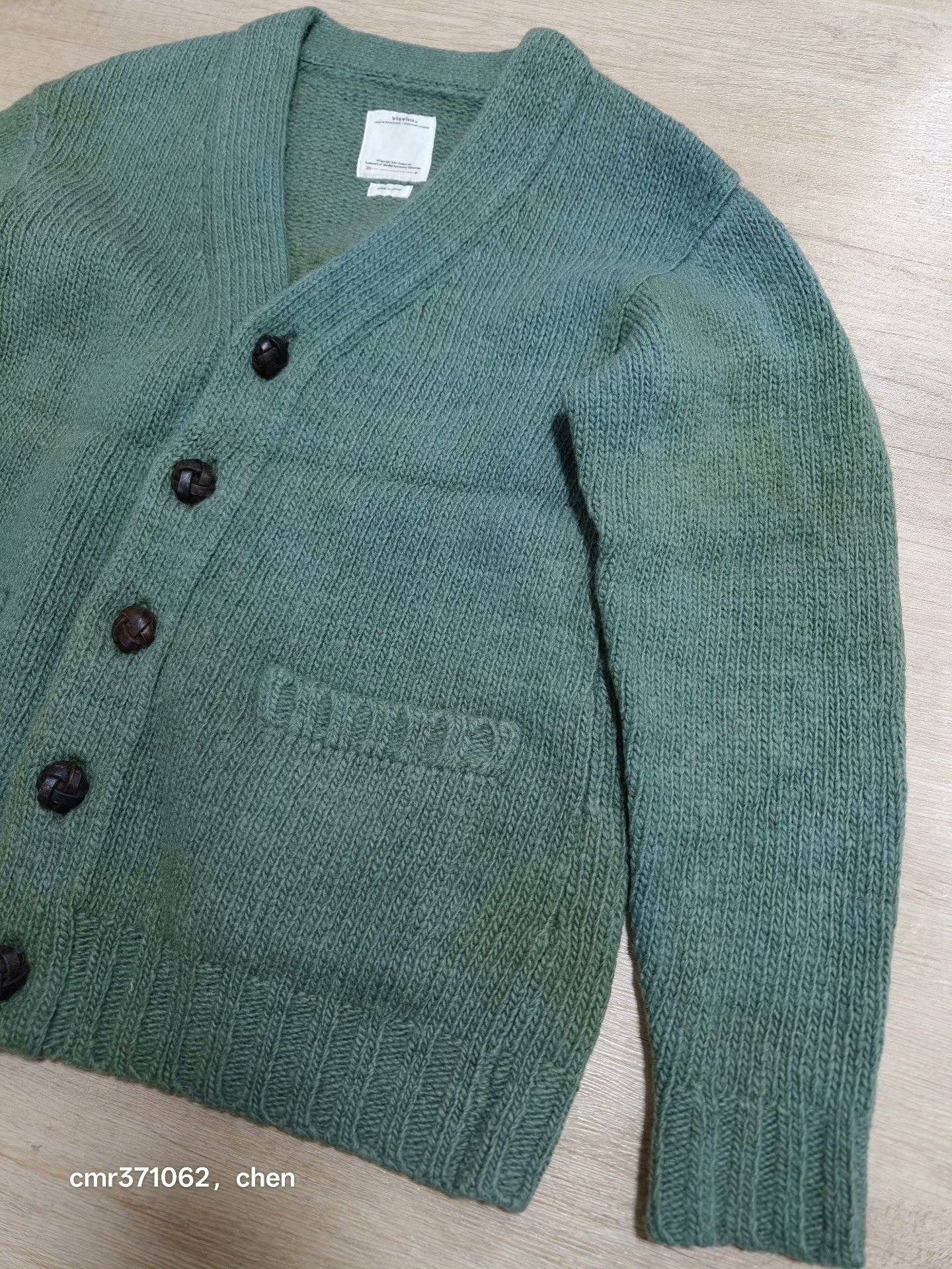 VISVIM 18AW SELMER LONG CARDIG — detail