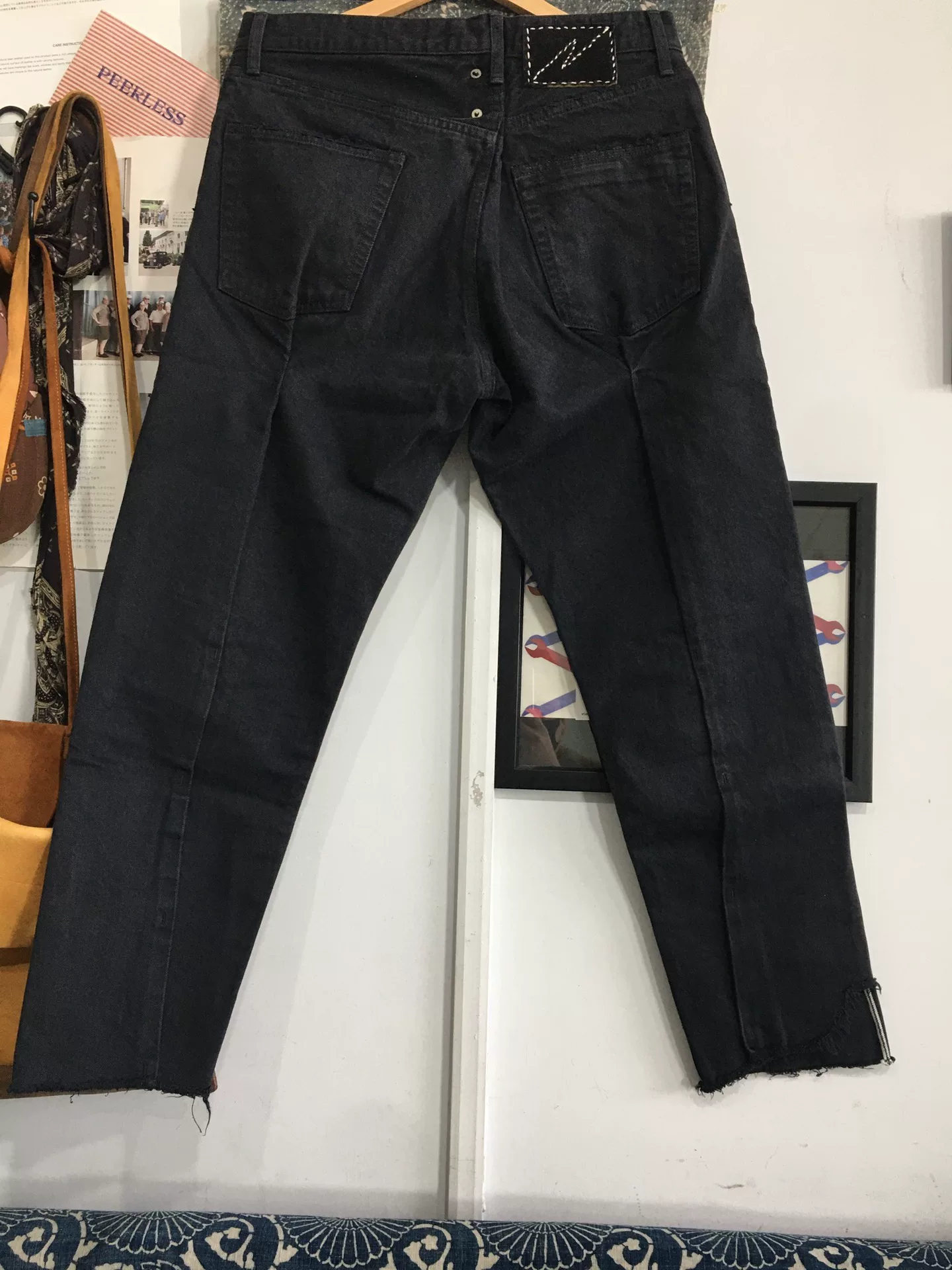 visvim Journeyman Tacked Crash Pants — front