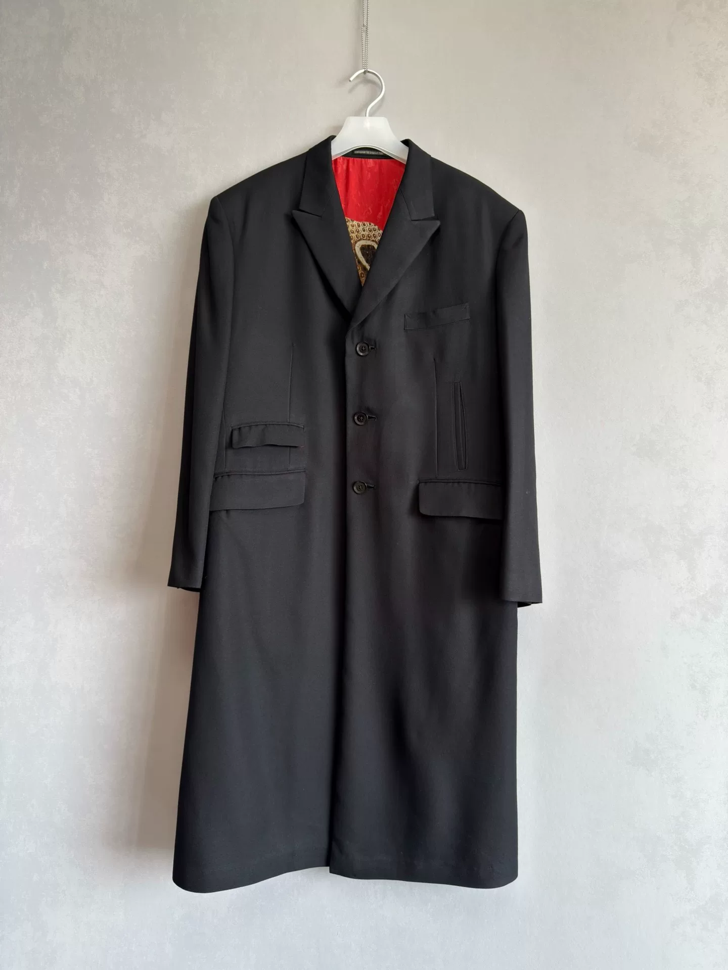Yohji Yamamoto 09AW Cobra Coat — front