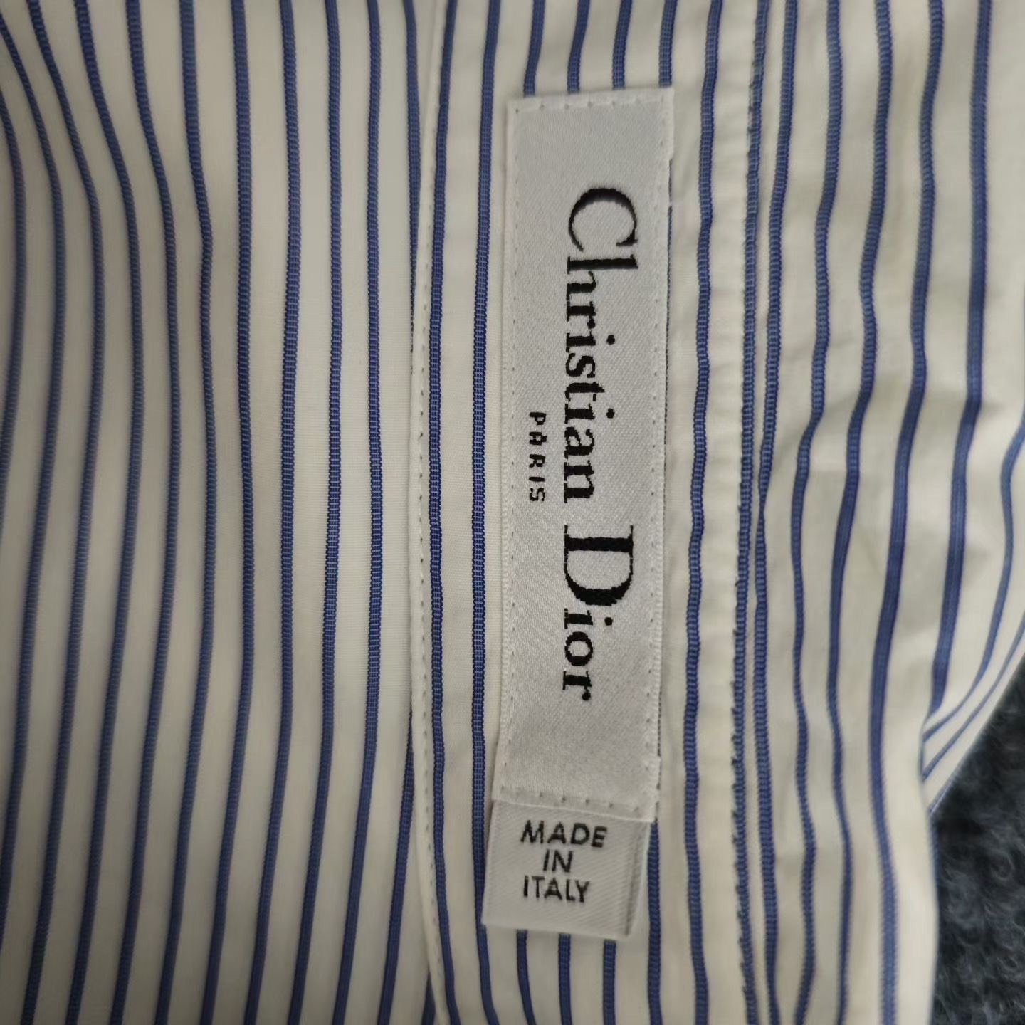 Dior Runway Shirt Dress — detail