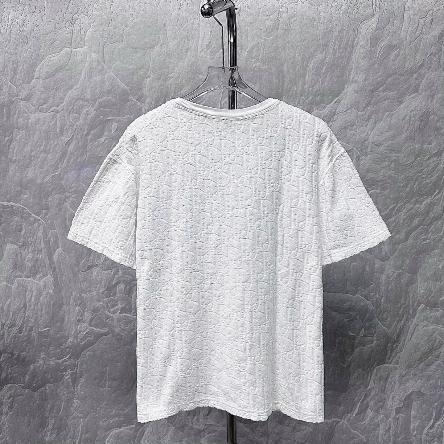 Dior Monogram Towel Short-Sleeve Top — back