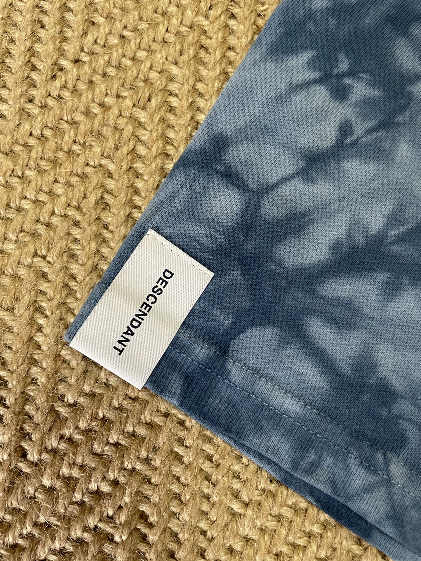 Descendant Team 18SS Tie-Dye Washed T-Shirt — back