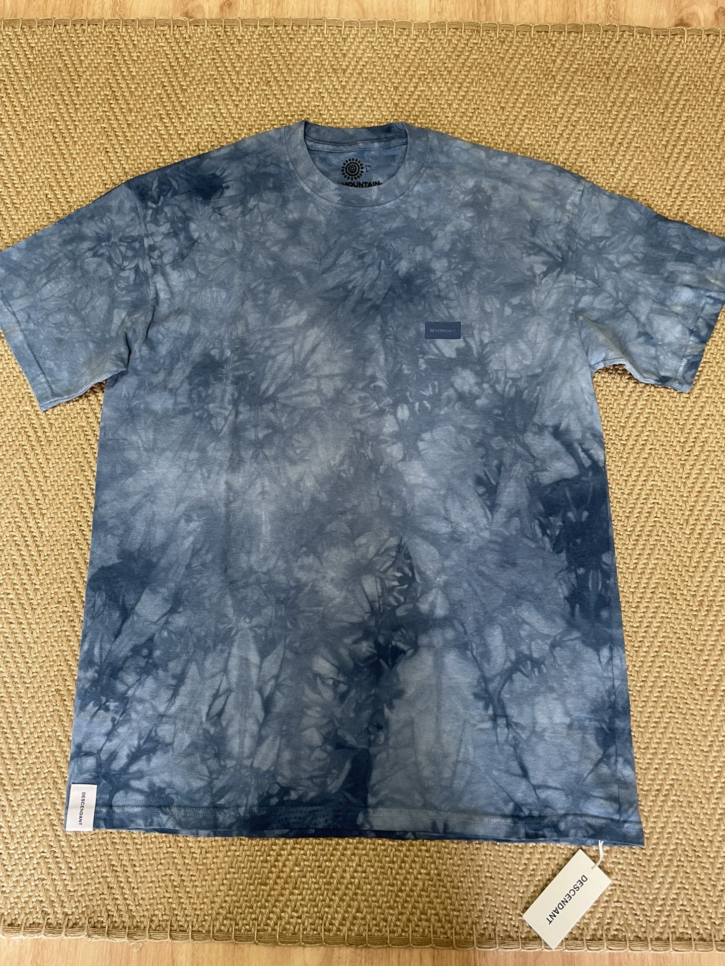 Descendant Team 18SS Tie-Dye Washed T-Shirt — front