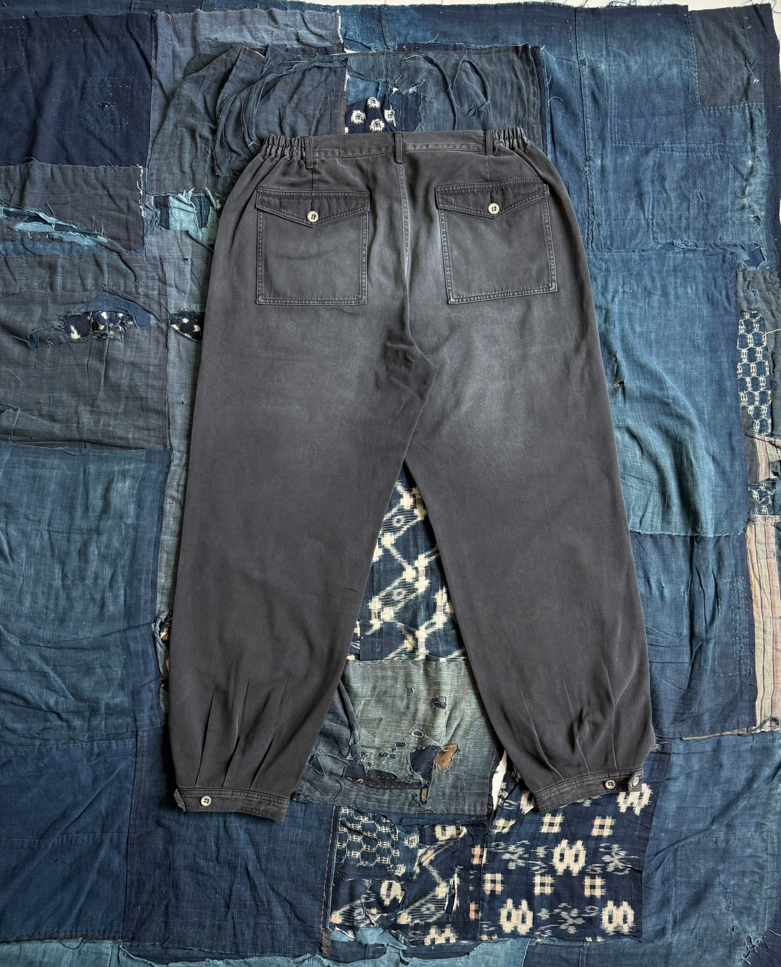 VISVIM 23SS ICT CARROLL PANTS DMGD — front