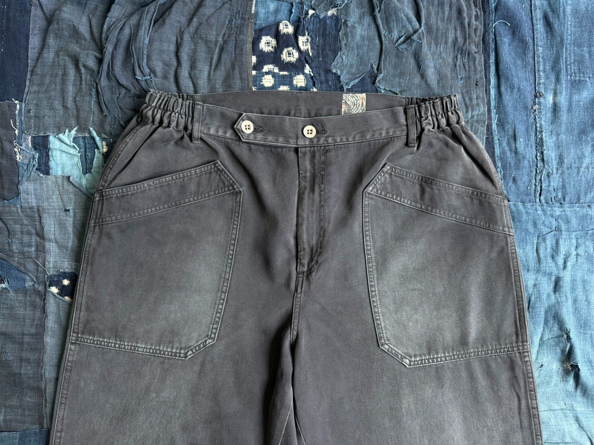 VISVIM 23SS ICT CARROLL PANTS DMGD — back