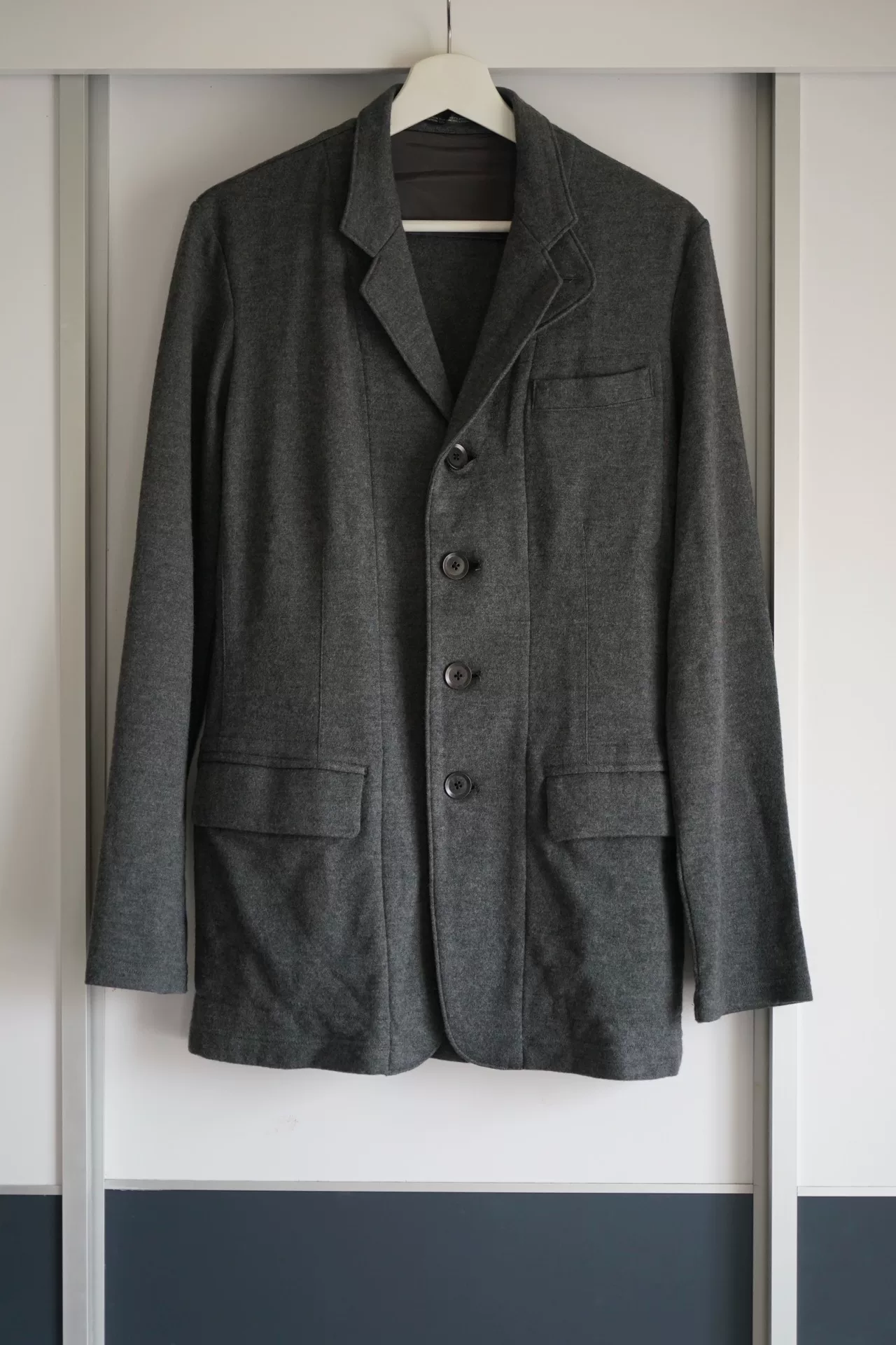 Yohji Yamamoto 08AW Gray Wool Blazer
