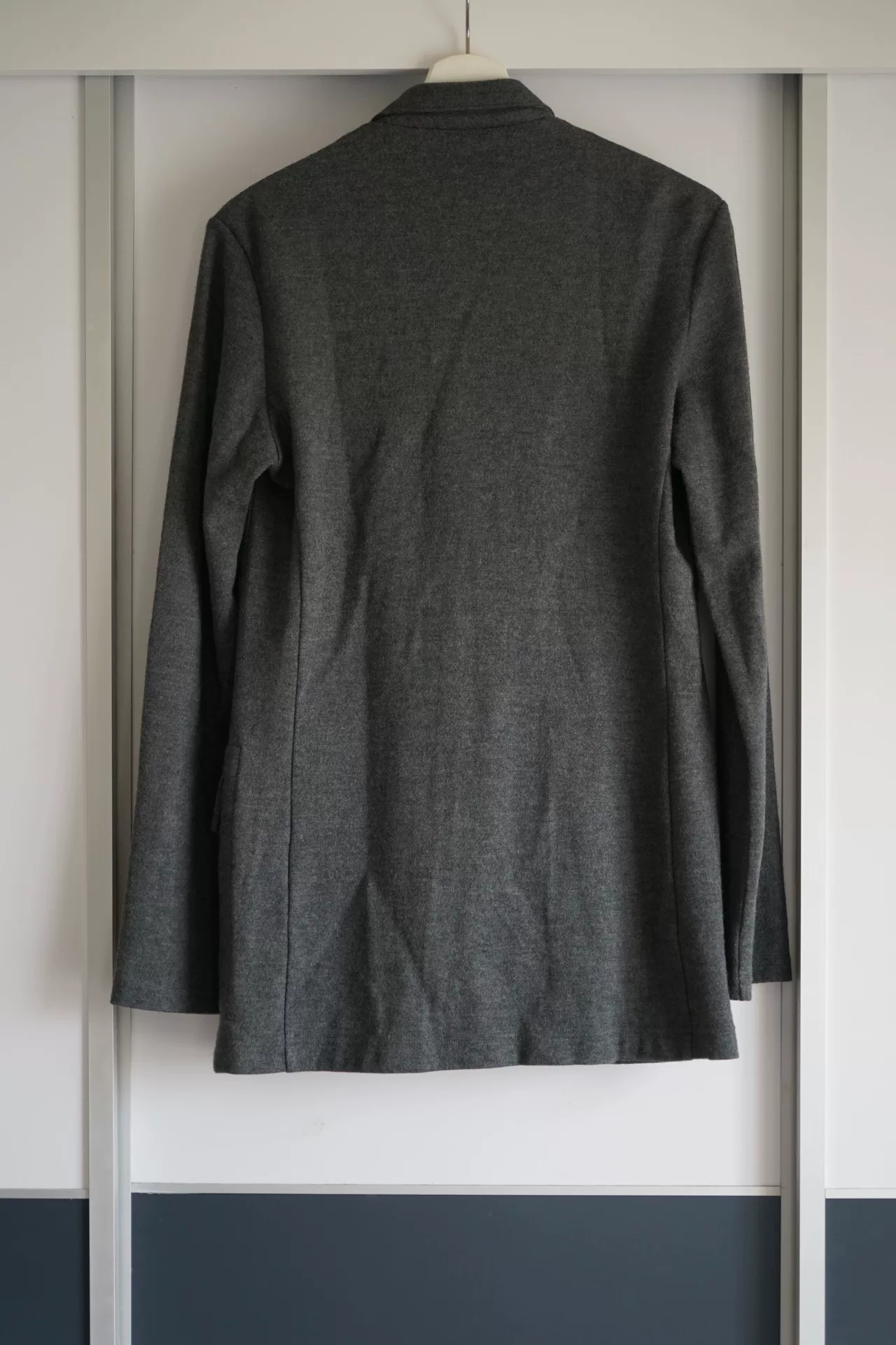 Yohji Yamamoto 08AW Gray Wool Blazer — front