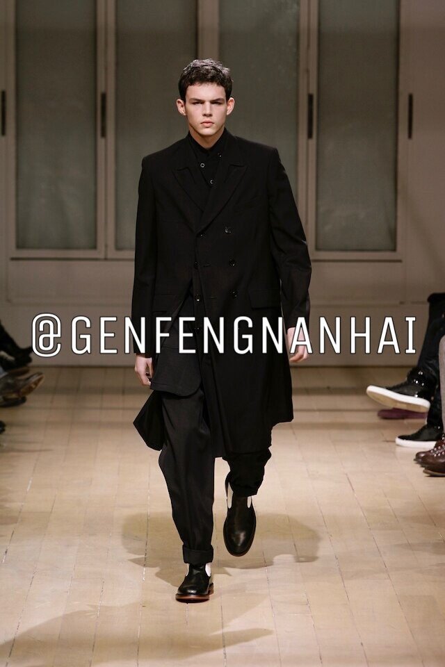 Yohji Yamamoto 08AW Gray Wool Blazer — back