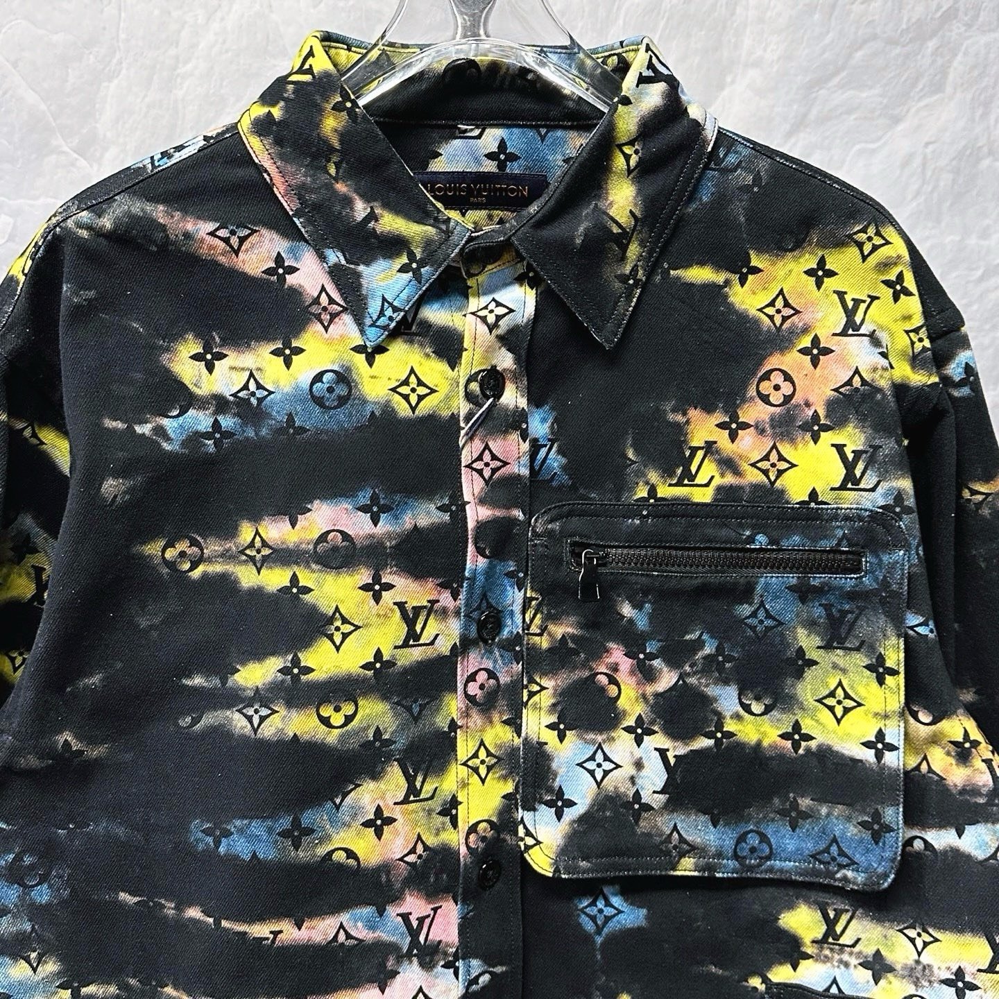 Louis Vuitton Iridescent Laser Monogram Jacket — front