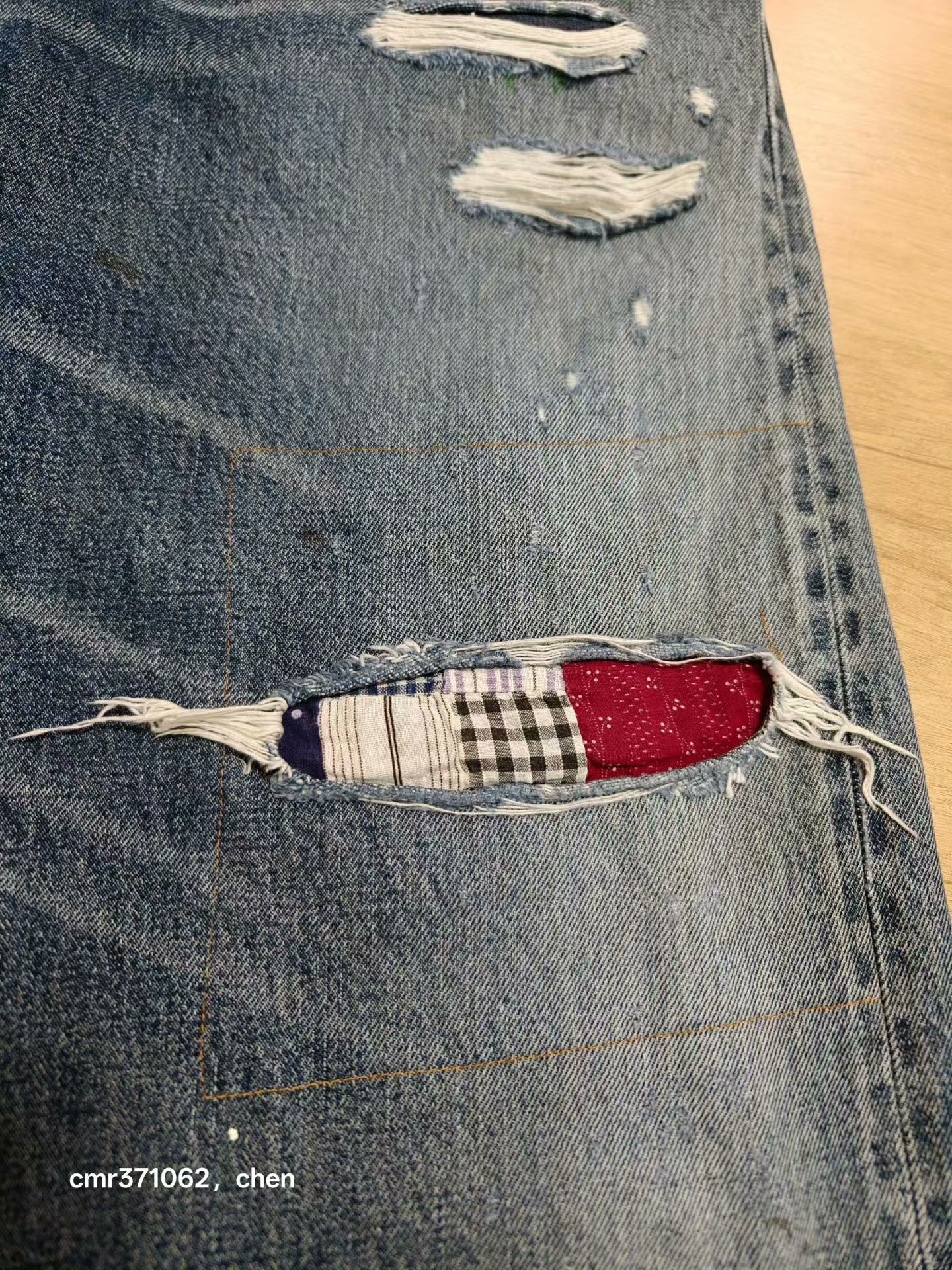 visvim 21 ICT Journeyman Pants — back