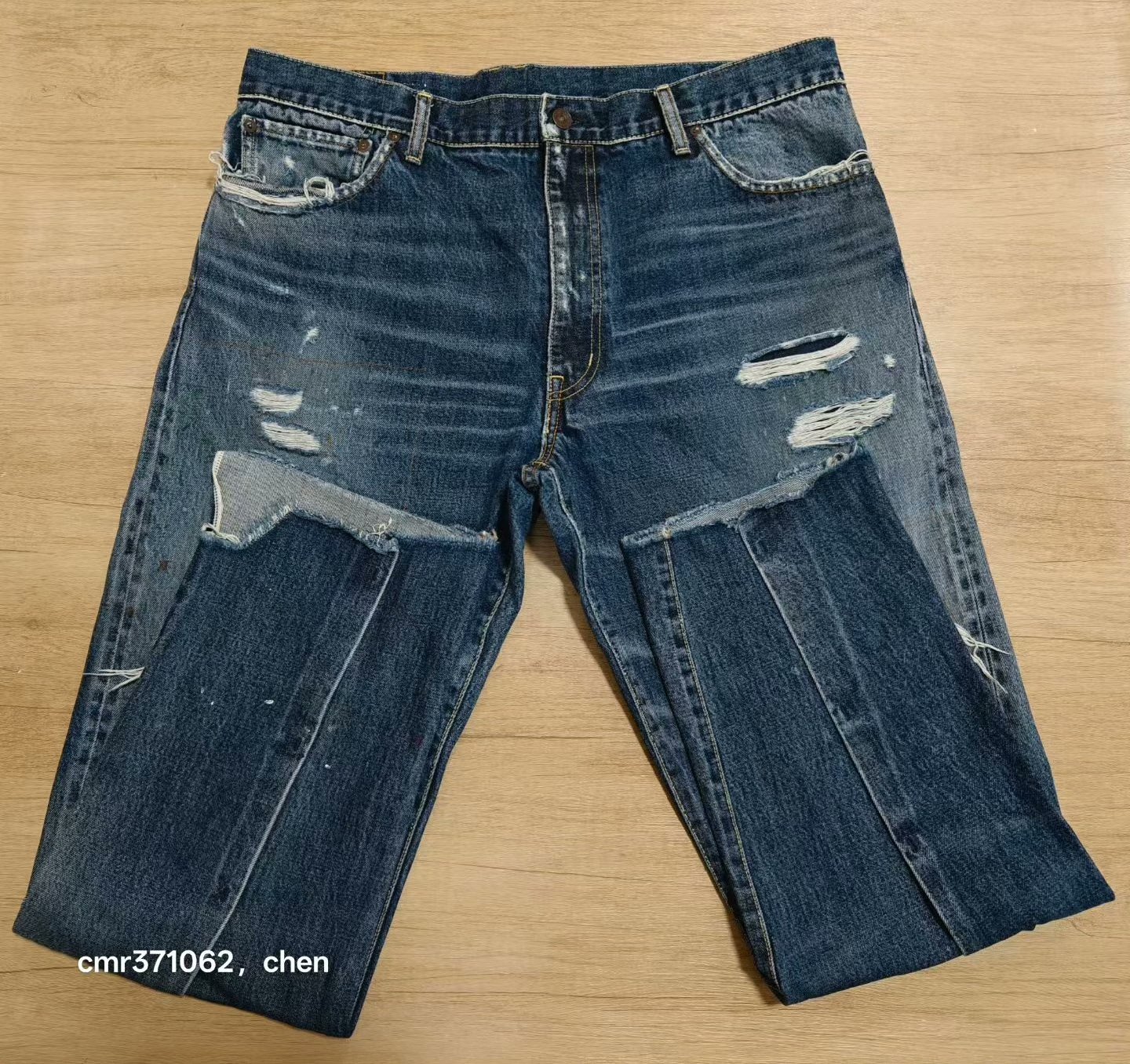 visvim 21 ICT Journeyman Pants — label