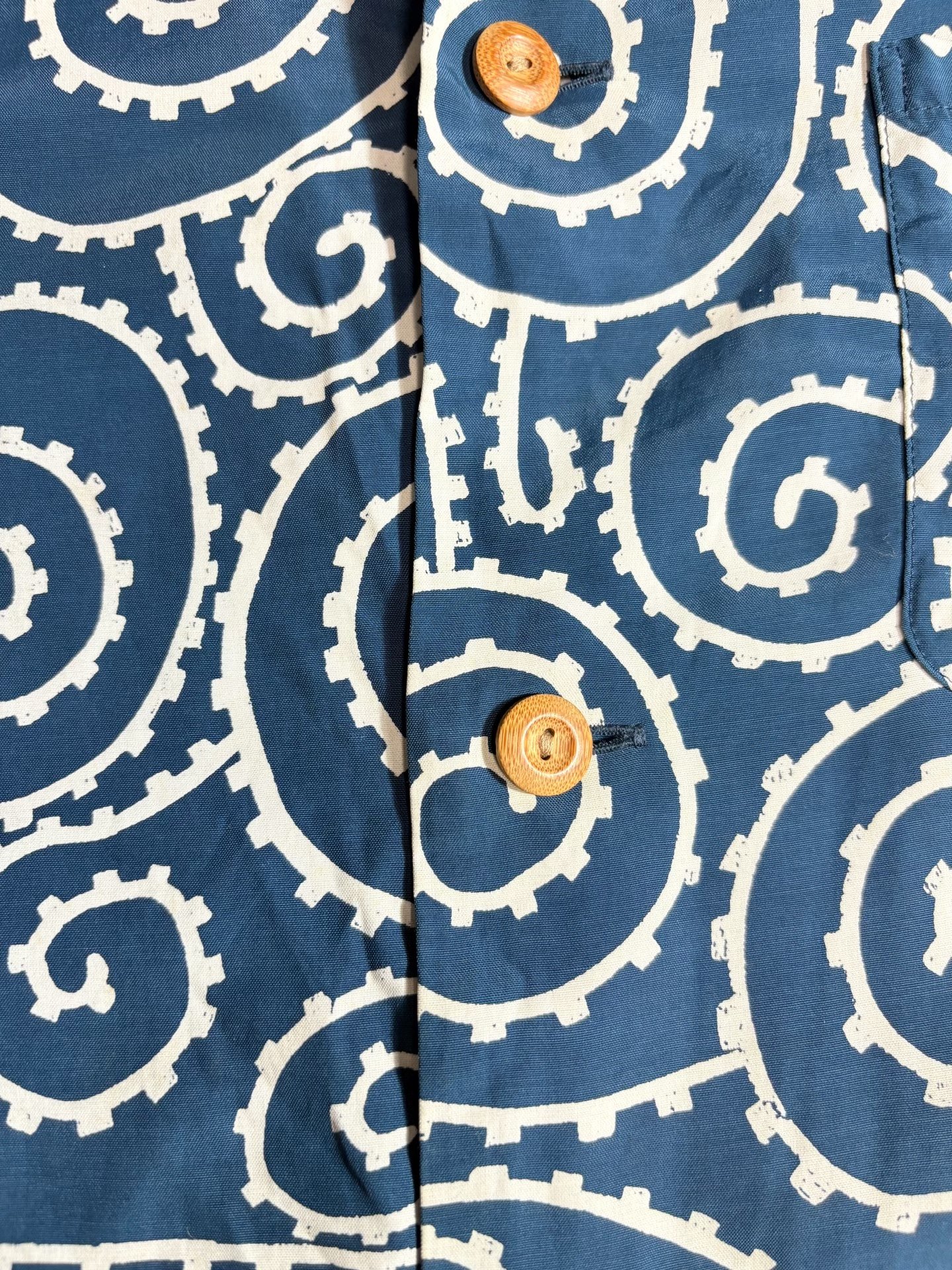 VISVIM DUKE Arabesque Shirt — detail