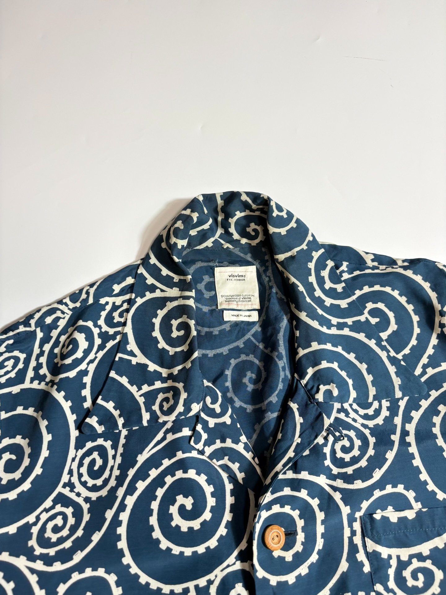 VISVIM DUKE Arabesque Shirt — front