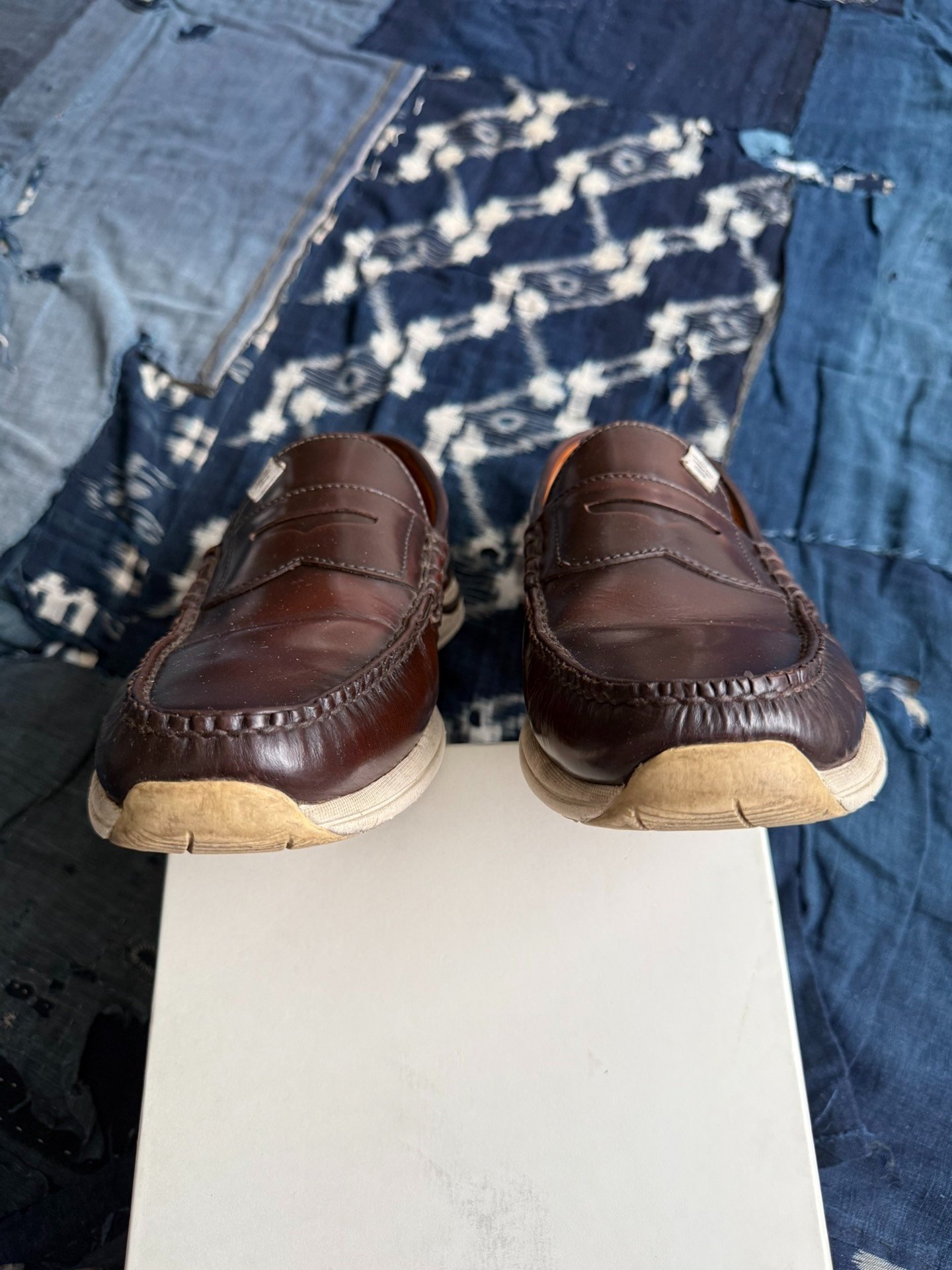 VISVIM FABRO FOLK Boat Shoes First Gen — label