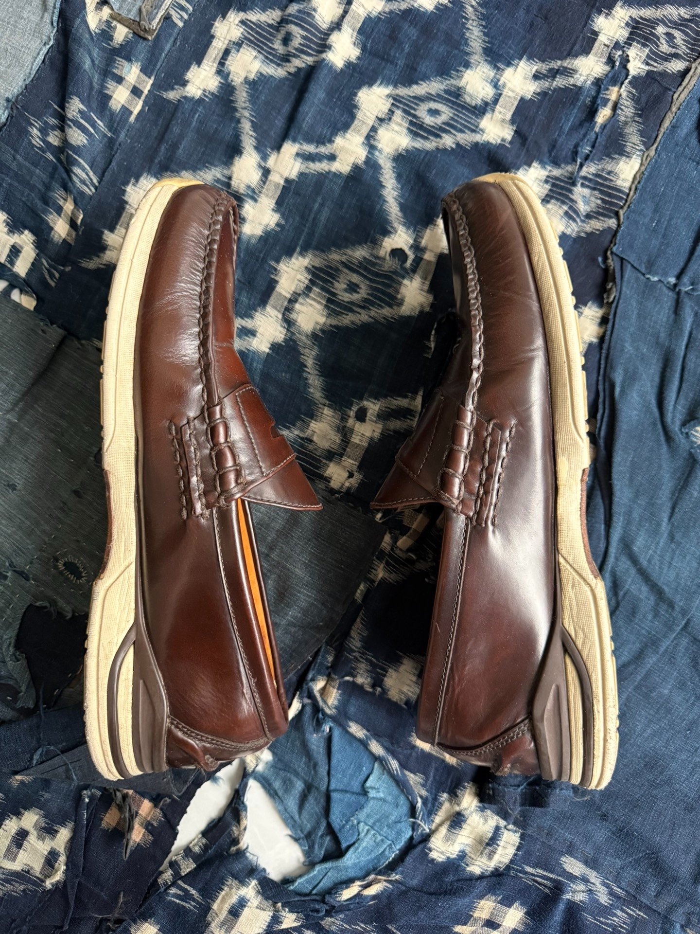 VISVIM FABRO FOLK Boat Shoes First Gen — detail