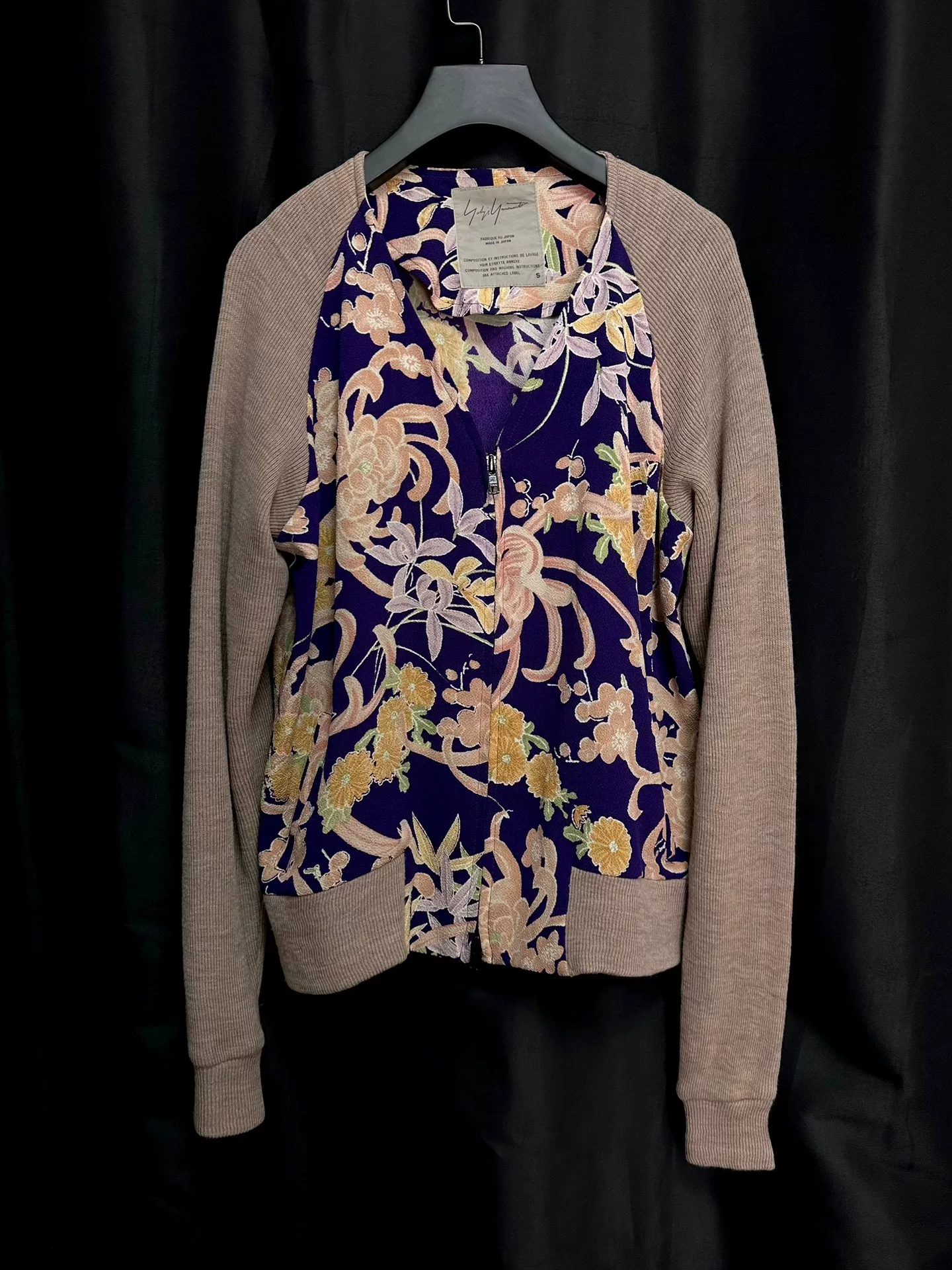 Yohji Yamamoto 94AW Yuzen-Dye Runway Top